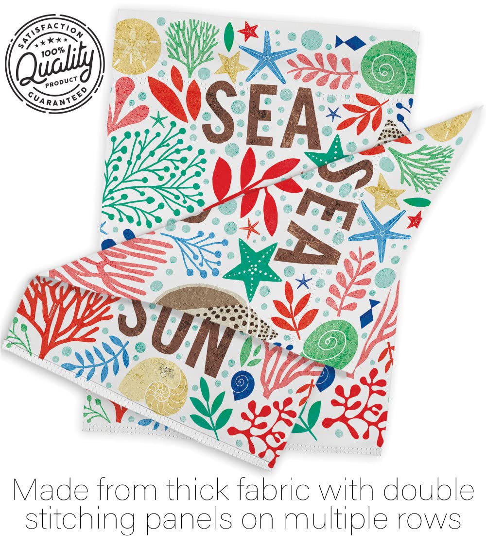 Coastal Nautical Garden Flag 13x18.5