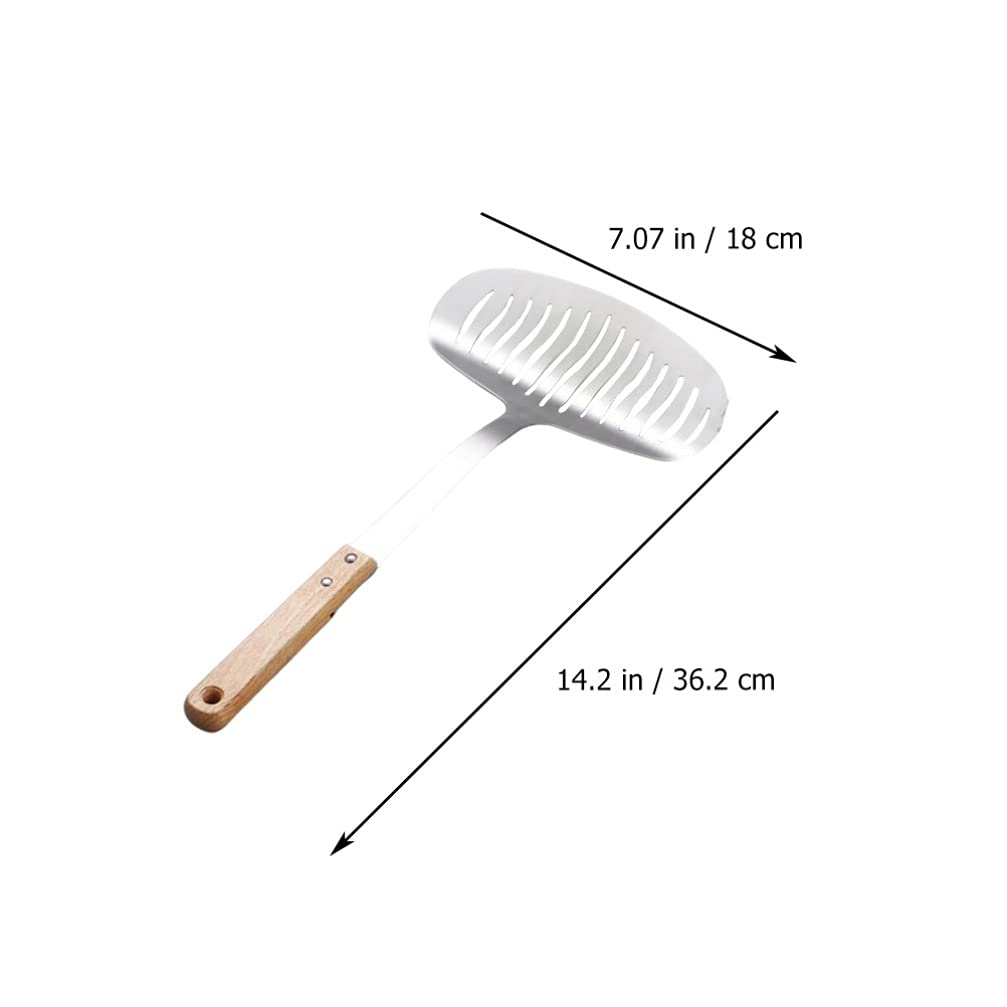 Premium Stainless Steel Fish Spatula - Hemoton Kitchen Utensil for Frying Fish, Eel, Steak & More | Heavy Duty Metal Turner, Scraper & Cooking Tool for Grilling, BBQ & Home Kitchen Use