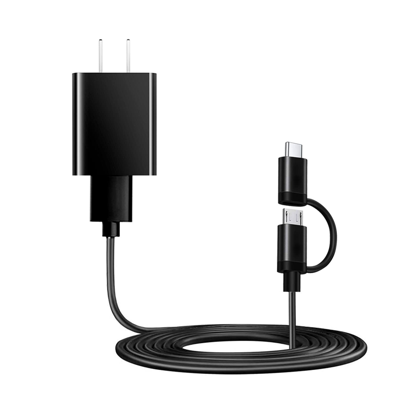 USB Wall Charger & Cable for Ortizan & OontZ Angle 3/Pro/Dual/Ultra/Shower/RainDance/Solo Bluetooth Speakers - Fast Charging Power Adapter for Home, Office & Travel Use