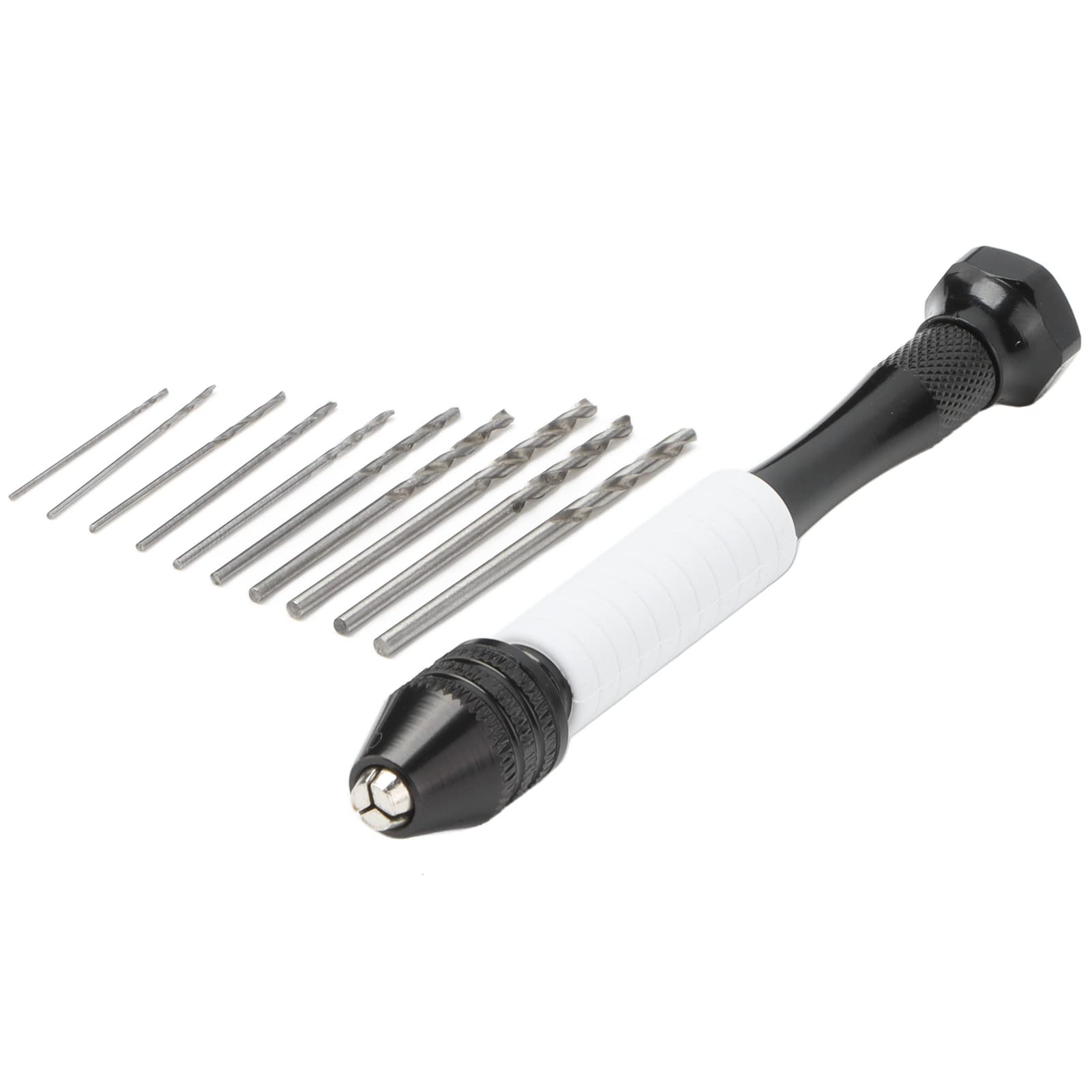 Hand Drill Set - Manual Portable Drill with Multiple Durable Bits for Wood, Plastic & DIY Projects | Easy to Use & Strong Construction | Perfect for Home Repairs, Woodworking & Crafting