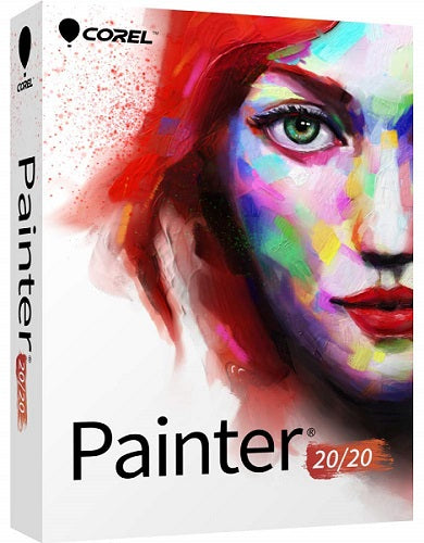 Corel Painter 2020 Digital Art Software (DVD) - Professional Painting & Illustration Bundle - Perfect for Artists, Designers & Creative Professionals