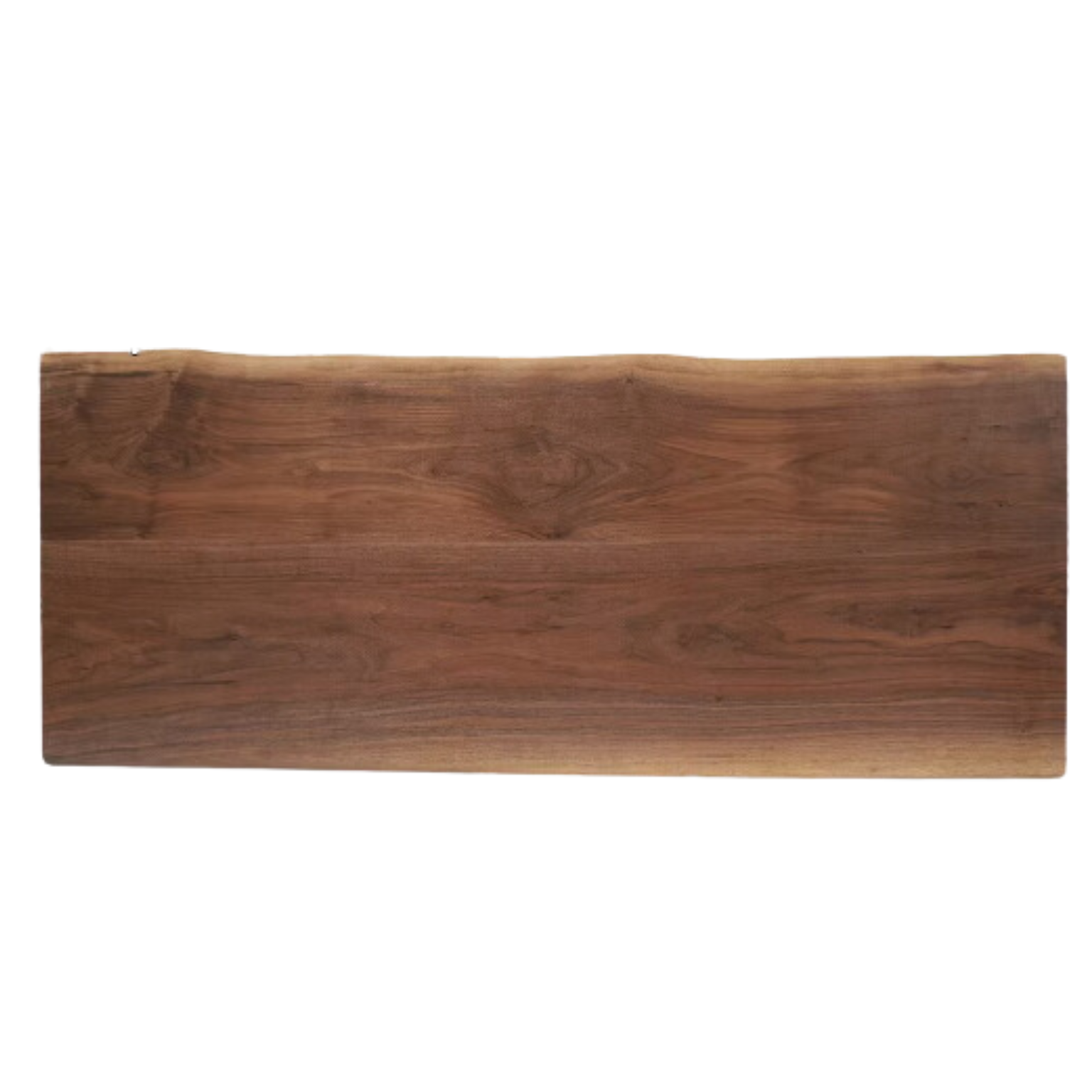 Premium Black Walnut Solid Wood Natural Edge Dining Table – Handcrafted Large Board for Rustic & Modern Home Decor – Perfect for Family Gatherings & Dinner Parties