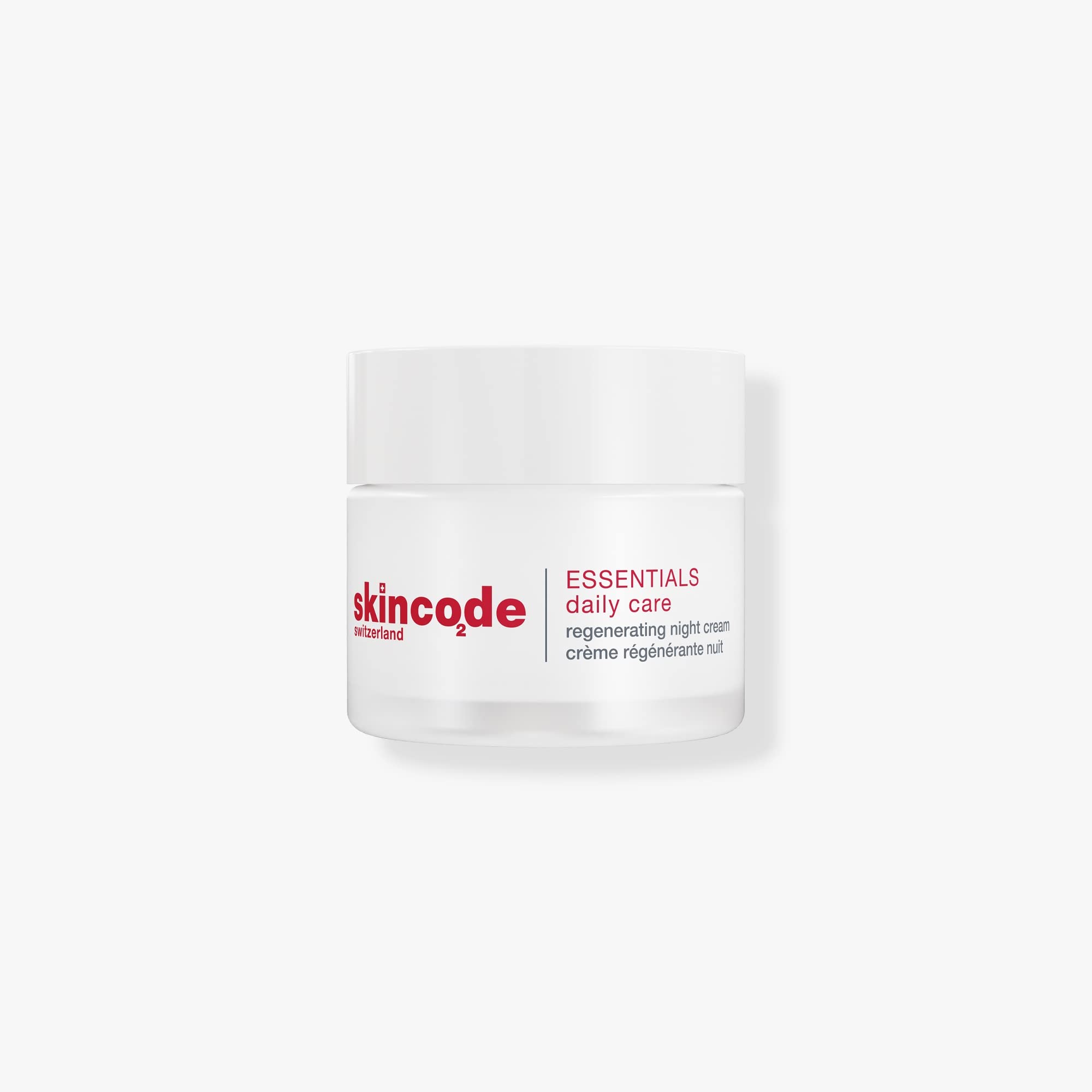 Skincode AG Essentials Regenerating Night Cream 50ml - Anti-Aging Moisturizer for Overnight Skin Repair & Hydration | Perfect for Dry, Sensitive & Mature Skin Care Routine