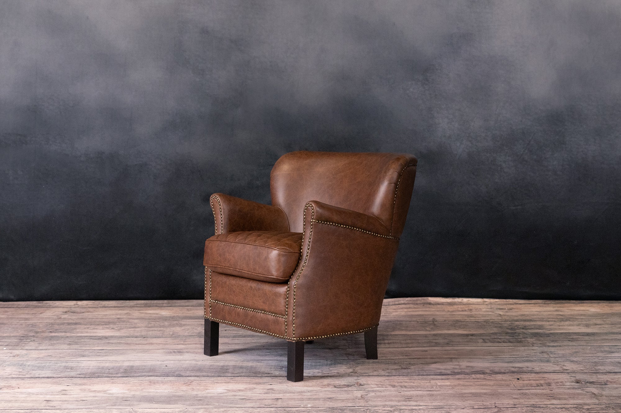 Premium Napoleon Leather Chair - High-Quality Genuine Leather Executive Office Chair - Perfect for Home Office, Conference Rooms & Study Spaces