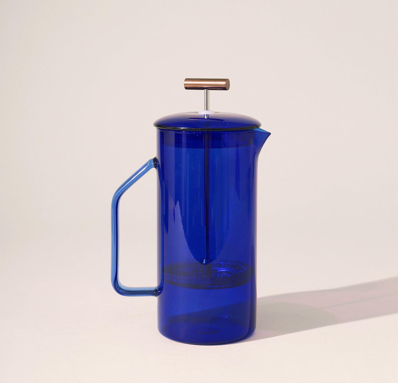 Premium 850 mL Glass French Press Coffee Maker - Ideal for Home, Office & Camping Brewing Fresh Coffee