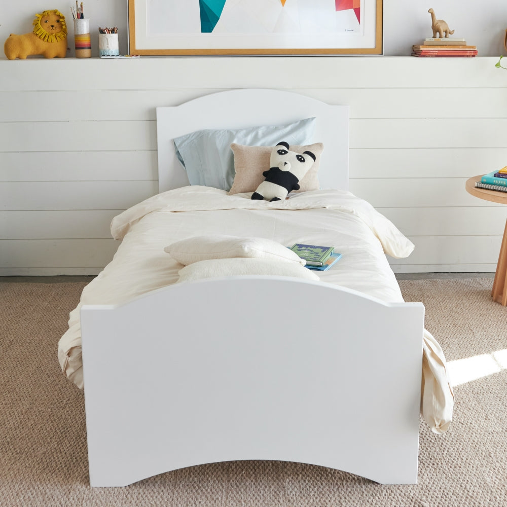 Best Kids Trundle Bed Frame with Twin Size & Underbed Storage - Space-Saving Bedroom Furniture for Small Rooms, Sleepovers & Guest Rooms