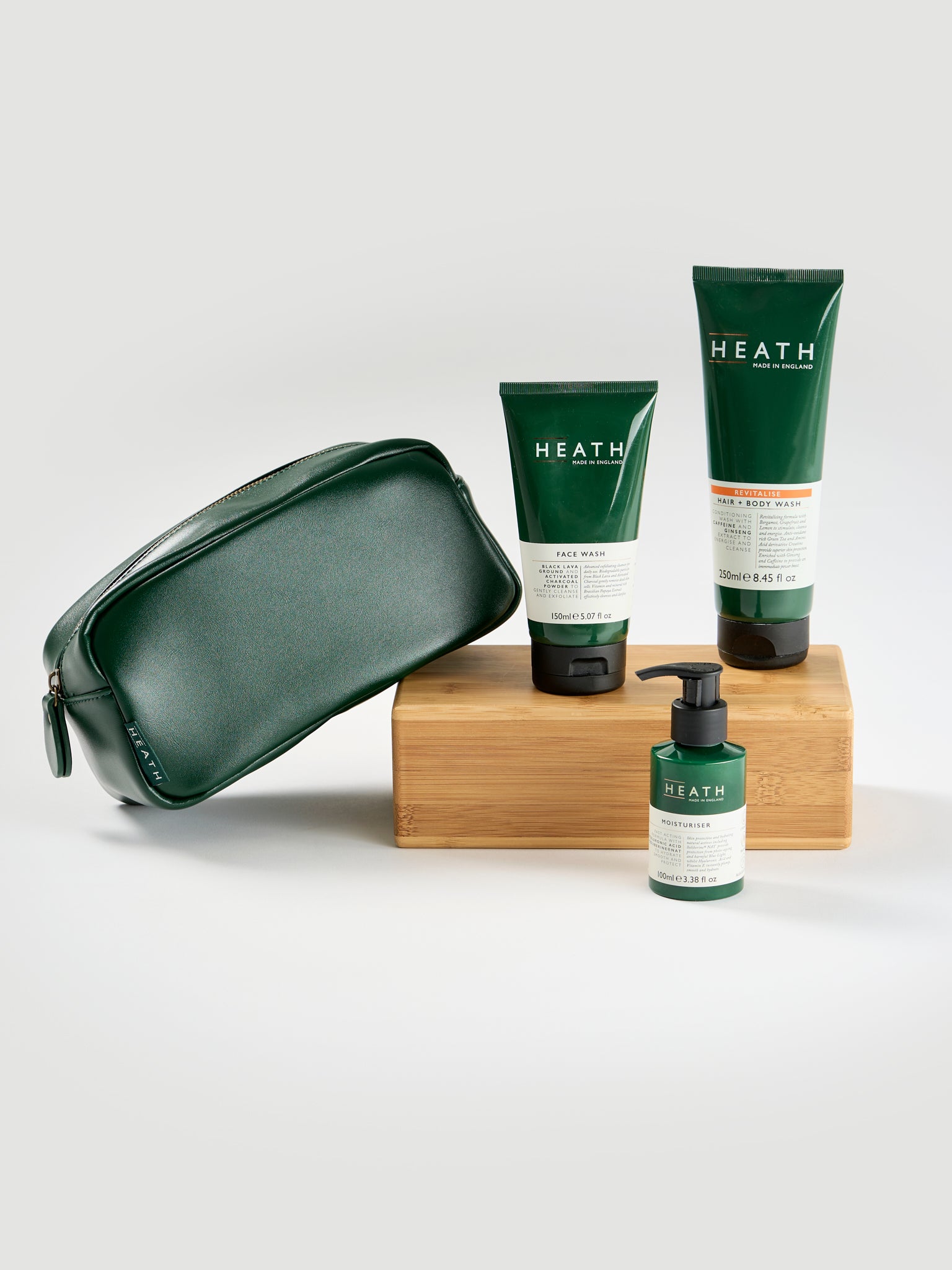 Premium Men's Face & Body Skincare Set - Hydrating & Nourishing for Daily Grooming & Self-Care Routine