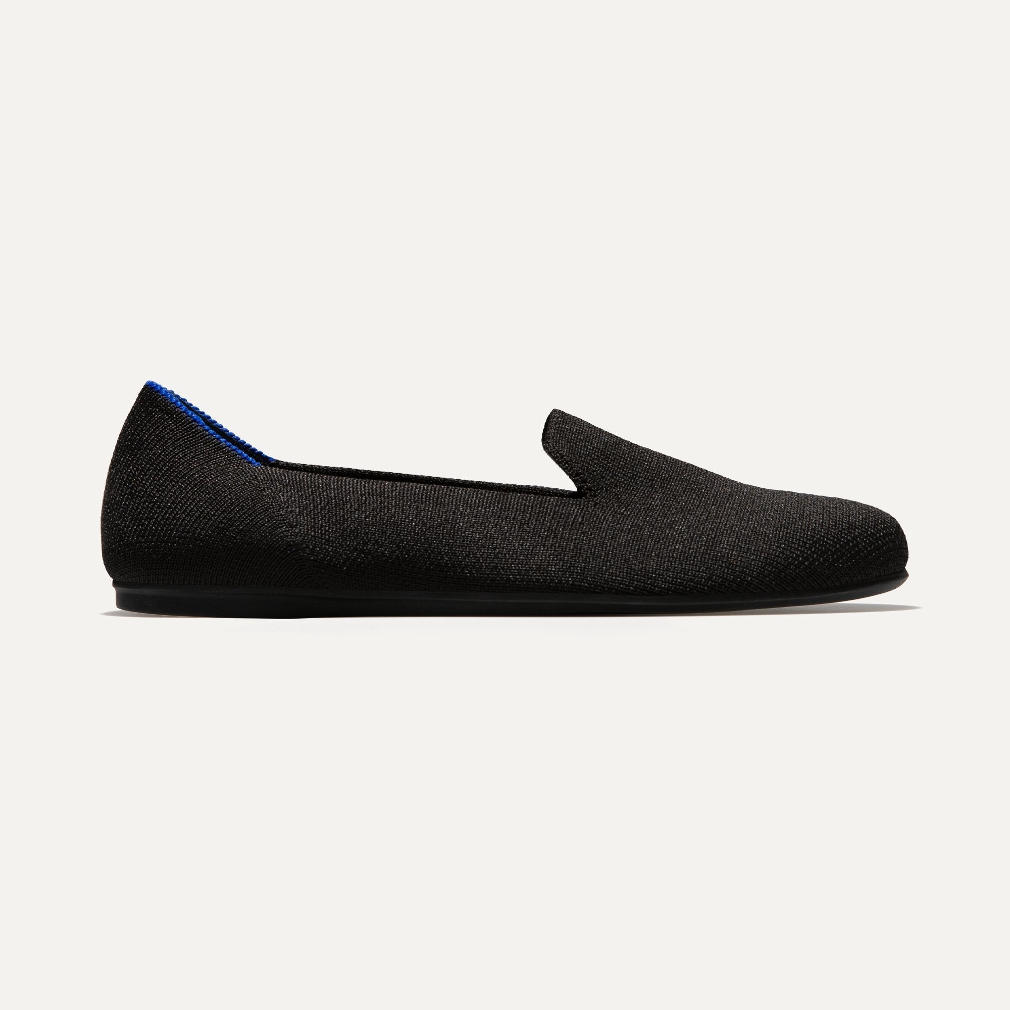 Black Solid Loafer Shoes for Men - Comfortable Slip-On Casual Dress Shoes for Office, Business & Everyday Wear