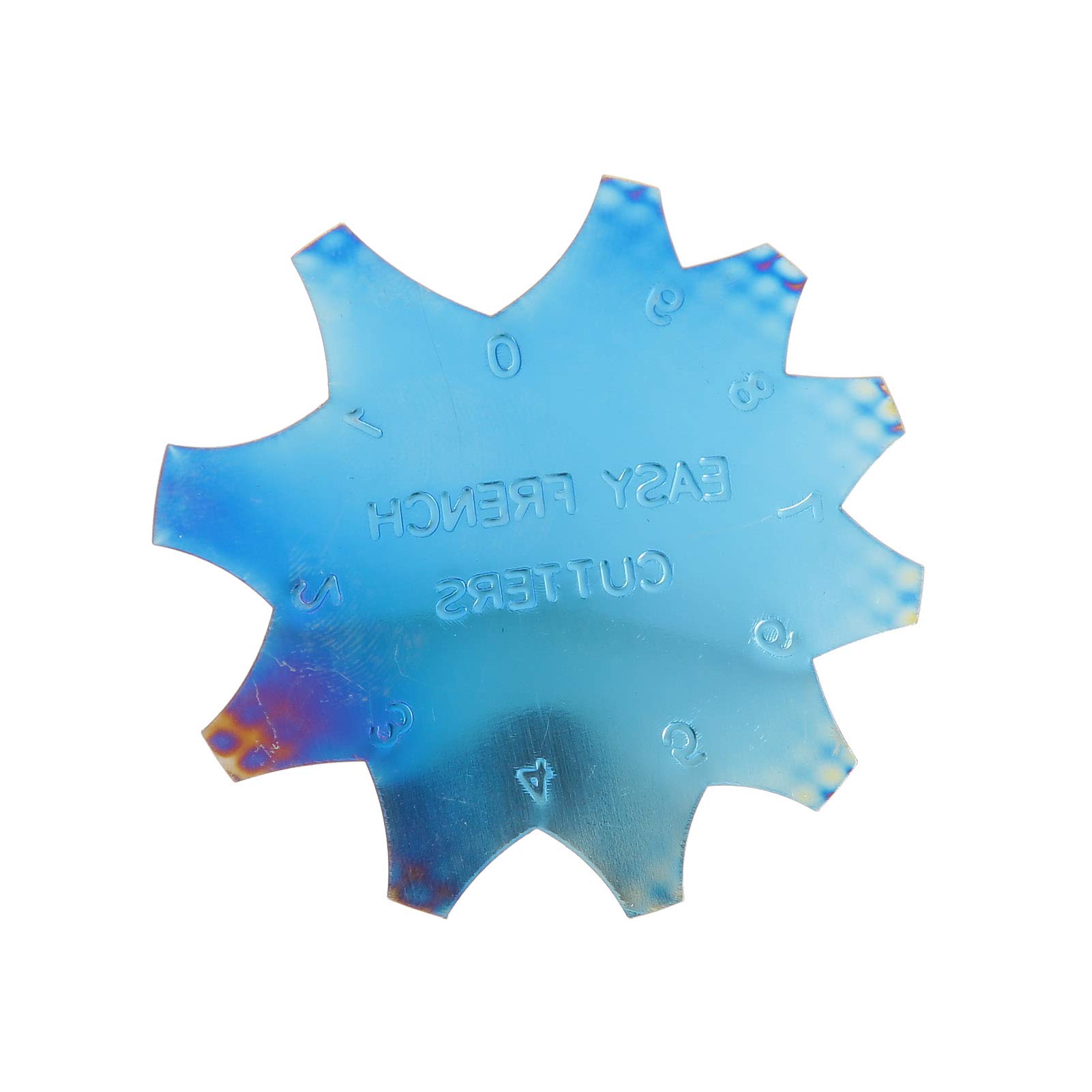 French Nail Stencil - Compact, Rust-Proof & Flexible Nail Art Guide for DIY Manicures & Pedicures | Perfect for Home Nail Salons & Professional Use | Create Salon-Quality French Tips at Home