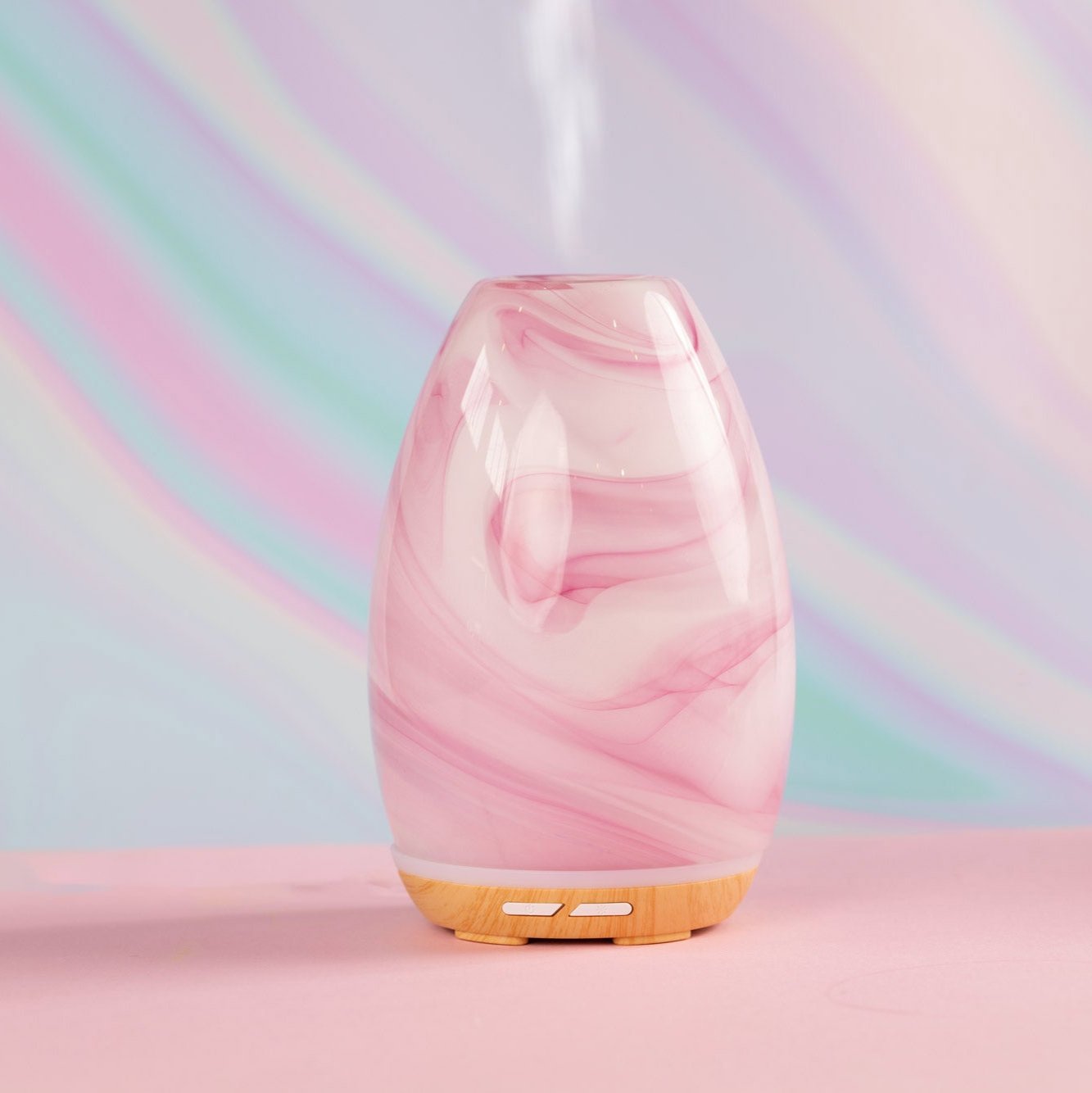 Premium Aroma Swirl Glass Essential Oil Diffuser for Home & Office - Relaxing Fragrance Dispenser for Aromatherapy, Yoga, Spa and Bedroom