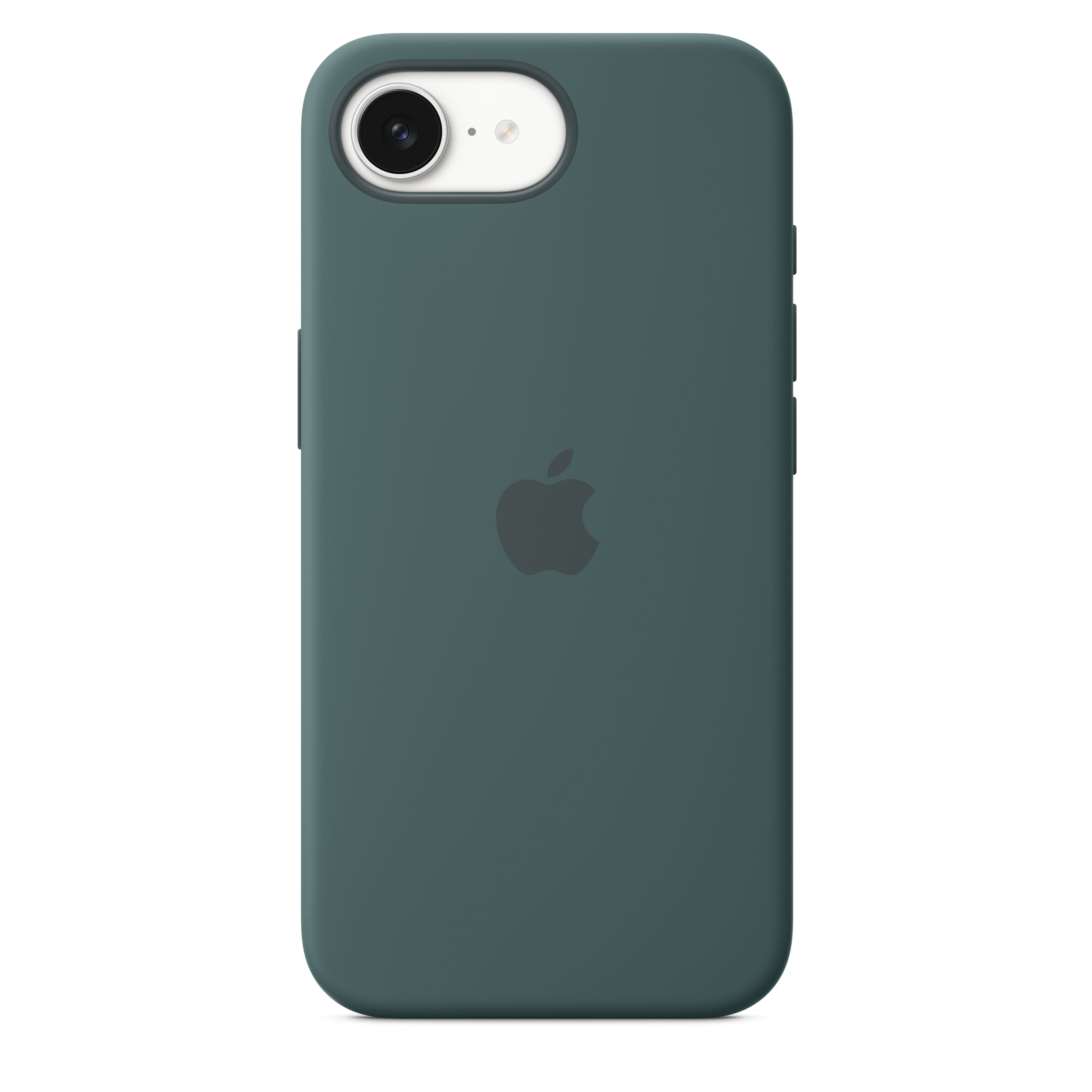 Premium Silicone Case for iPhone 16e - Lake Green | Slim Protective Cover with Soft-Touch Finish | Perfect for Everyday Use, Work & Travel
