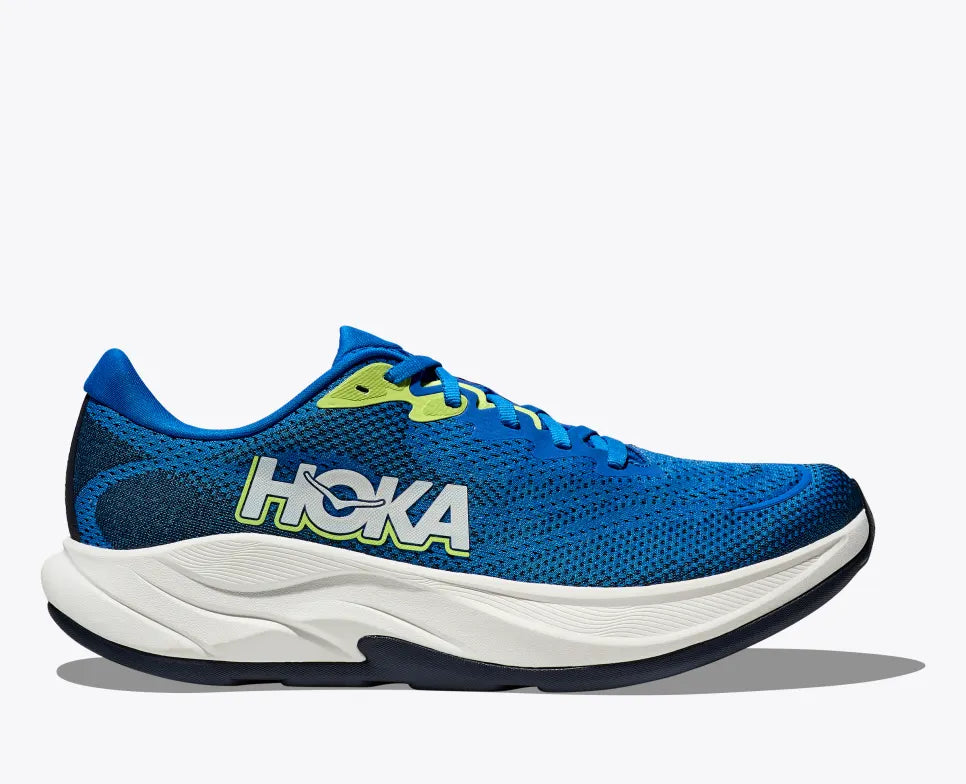 HOKA Men's Rincon 4 Running Shoes - Electric Cobalt/Varsity Navy - Lightweight Cushioned Sneakers for Road Running, Jogging & Gym Workouts