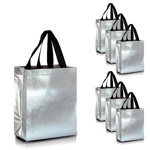 Silver With Black Handles - Medium Size