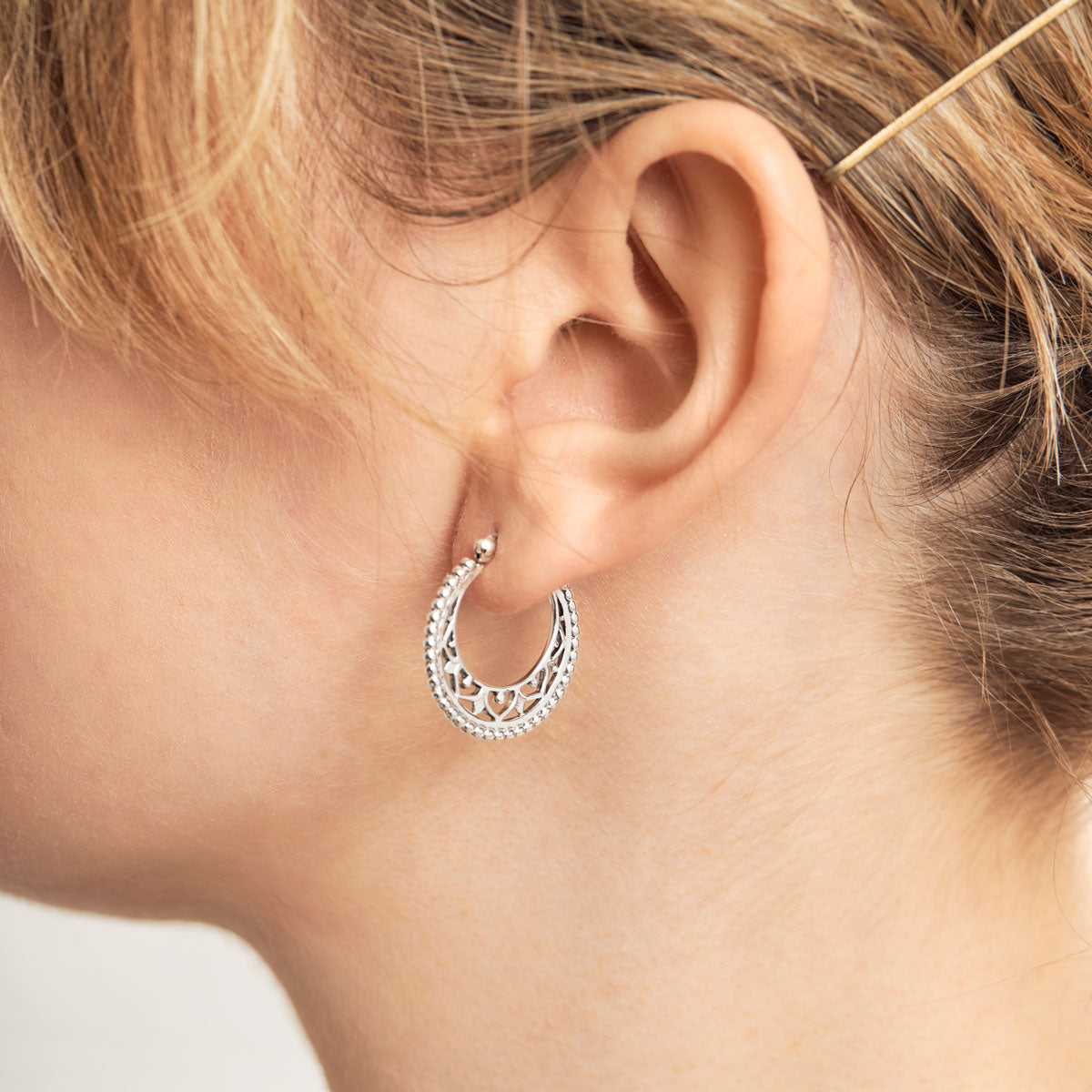Mandala Disc Hoops - Boho Chic Earrings for Women, Handmade Tribal Jewelry, Lightweight Dangle Earrings for Everyday Wear | Perfect for Festivals, Yoga, and Boho Fashion