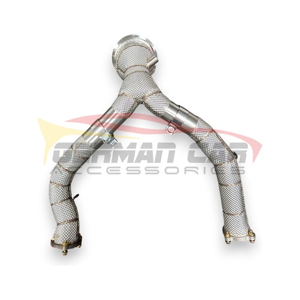 High Performance Downpipe for 2019+ Audi A6/A7 & C8 A6/A7 - Stainless Steel Exhaust Upgrade for Enhanced Power & Sound - Perfect for Street & Track Racing