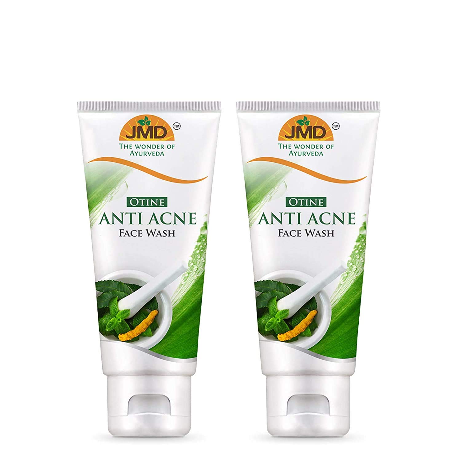 Otine Anti Acne Face Wash for Clear Skin - Pack of 2 | Gentle Daily Cleanser for Oily & Acne-Prone Skin | Perfect for Morning & Night Skincare Routine