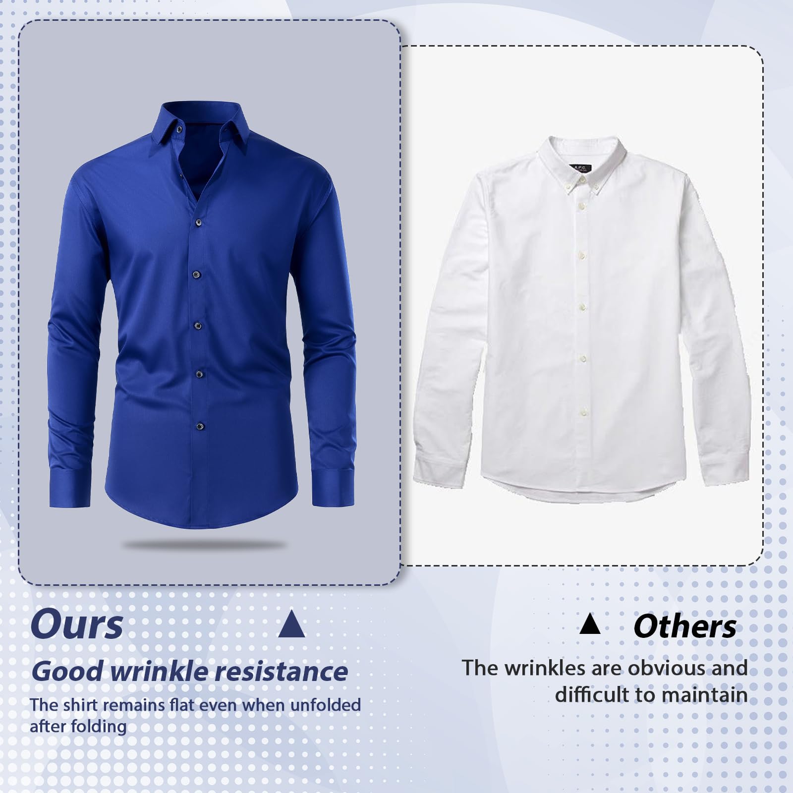 Premium Slim Fit French Cuff Dress Shirt for Men | Spread Collar Formal Shirt with Metal Cufflinks | Perfect for Business Meetings, Weddings & Special Occasions