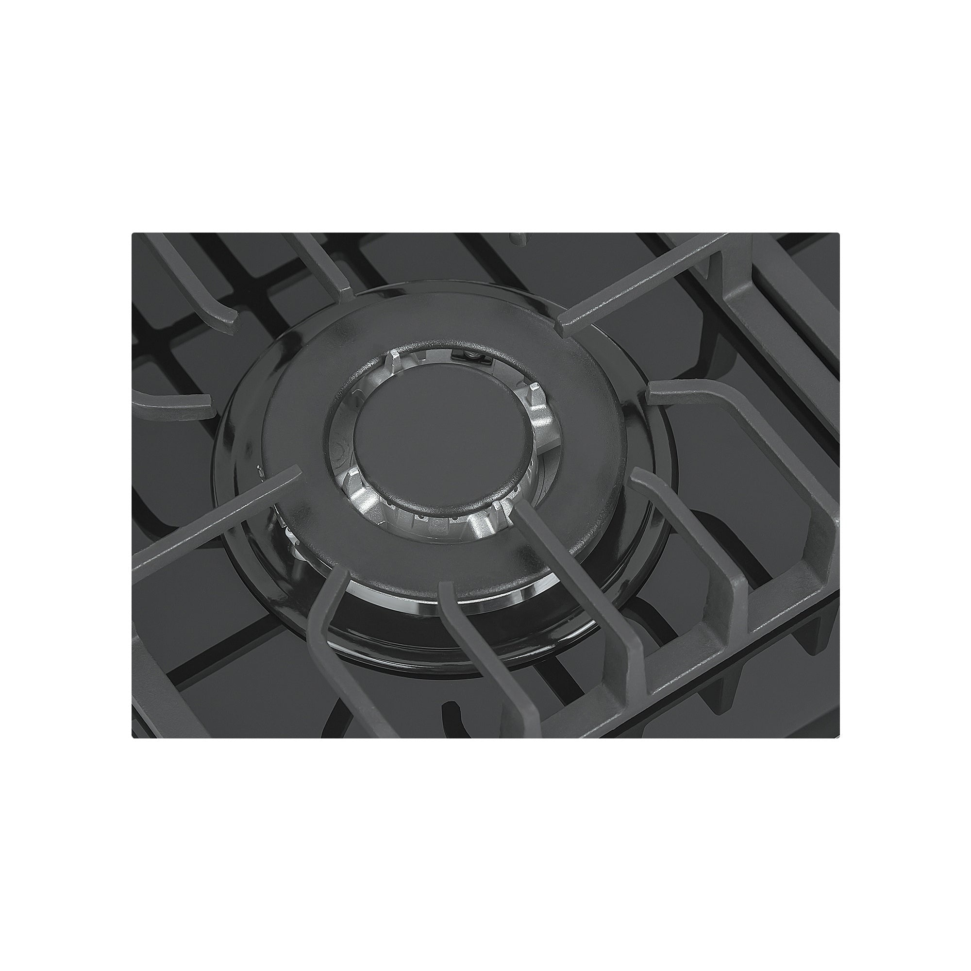 Empava 24 Inch 4 Burner Built-In Gas Cooktop - Black Stainless Steel (Model 24GC28) | Professional Kitchen Stove for Home Cooking, Baking & Entertaining