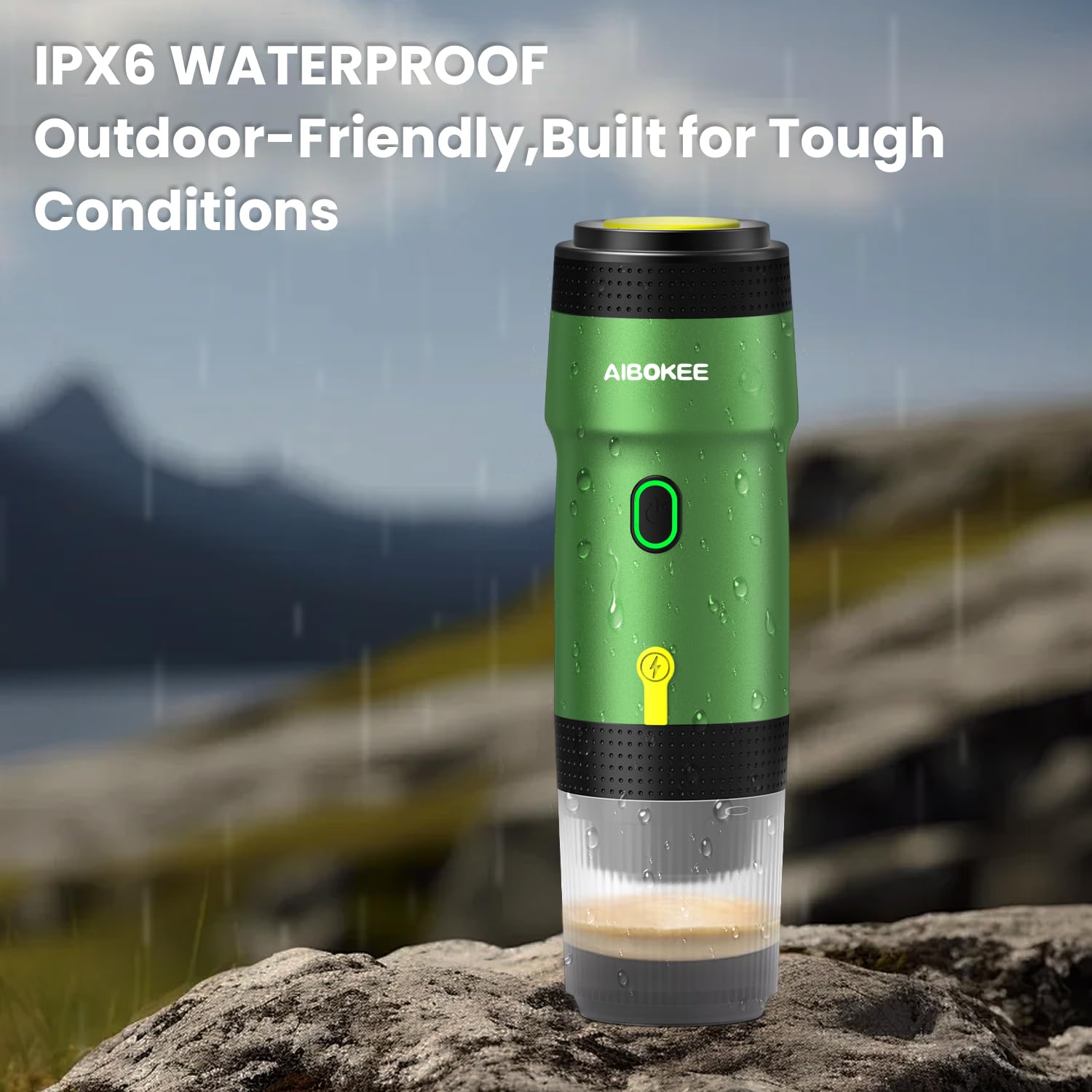 Portable Electric Espresso Machine - USB Powered Travel Coffee Maker for Camping, Hiking, RV & Office - Compact 3-in-1 Coffee Brewer Works with 8g Coffee Powder, Nespresso & Small Capsules - Perfect for Outdoor Adventures, Road Trips & Workspaces