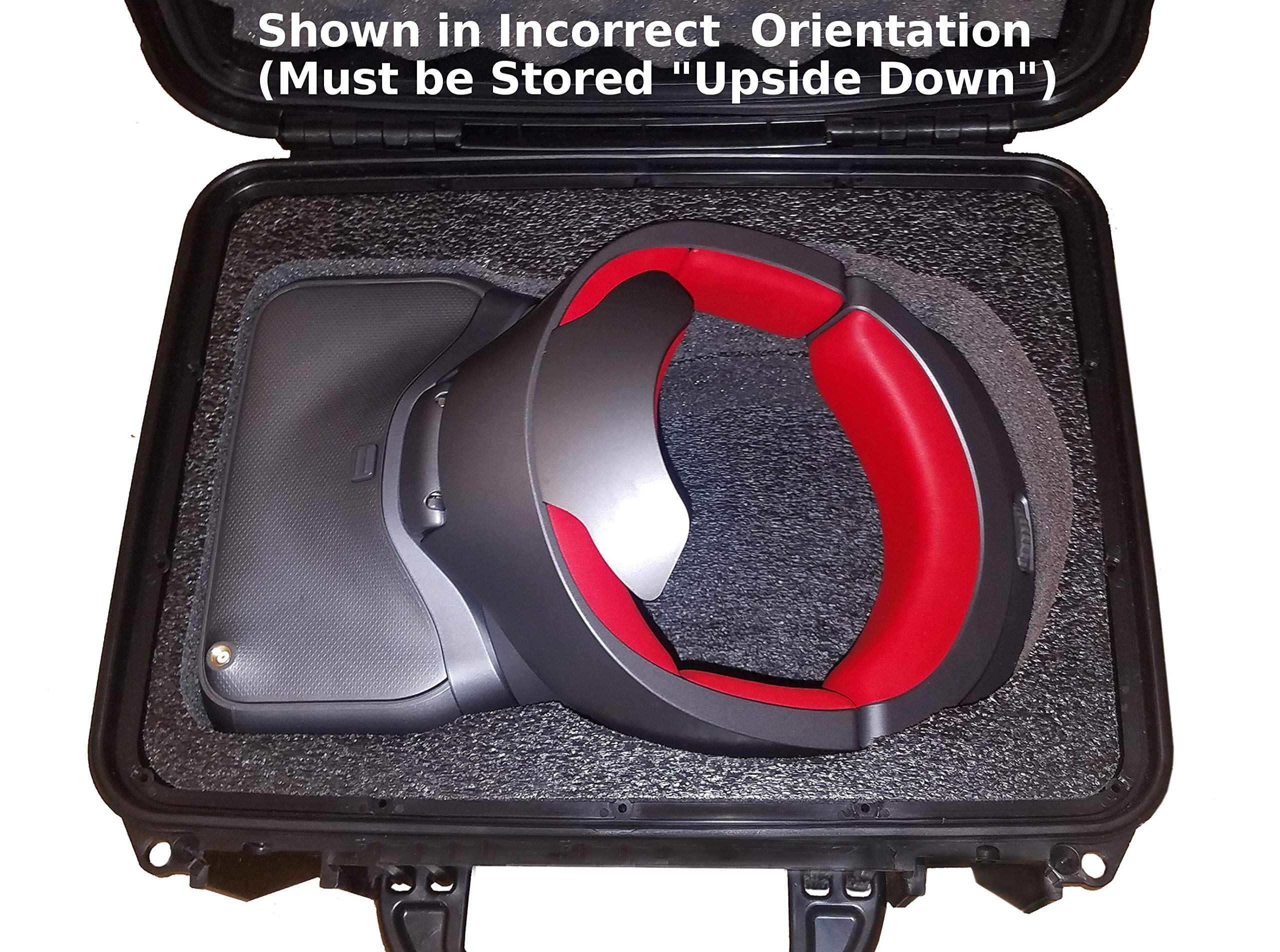 DJI Goggles Waterproof Hard Case - Shockproof Protective Storage Box for DJI FPV Goggles (Perfect for Travel, Drone Racing & Outdoor Adventures)