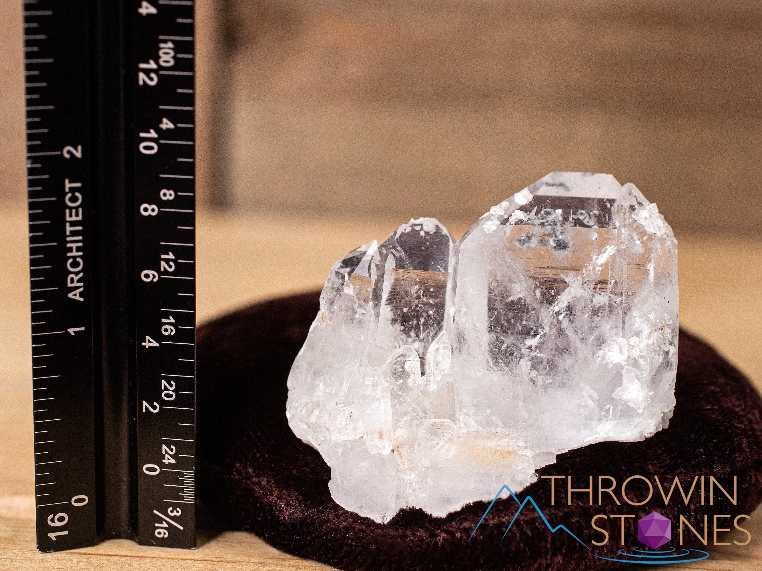 Natural Cookeite in Clear Quartz Raw Crystal - Healing Stone, Housewarming Gift & Home Decor | Perfect for Meditation, Reiki, and Spiritual Healing