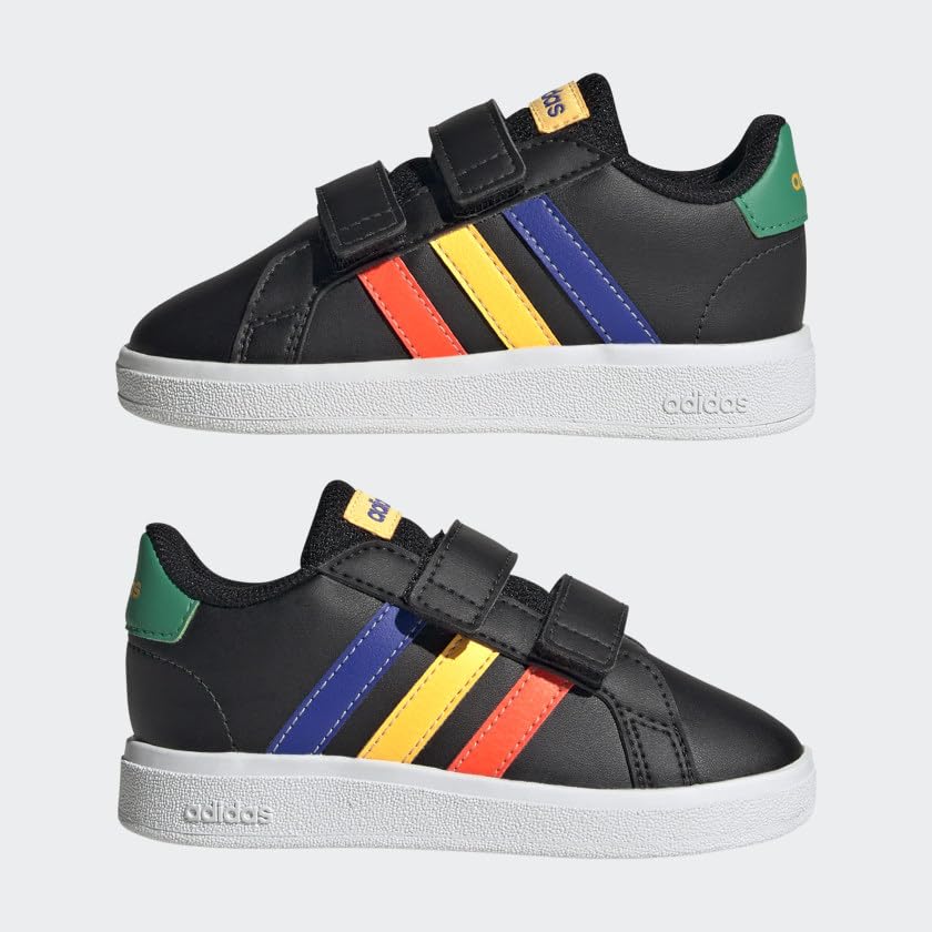 Adidas Unisex Baby Grand Court 2.0 CF I Shoes - Comfortable Sneakers for Toddlers & Infants - Perfect for Playtime, Walks & Everyday Wear