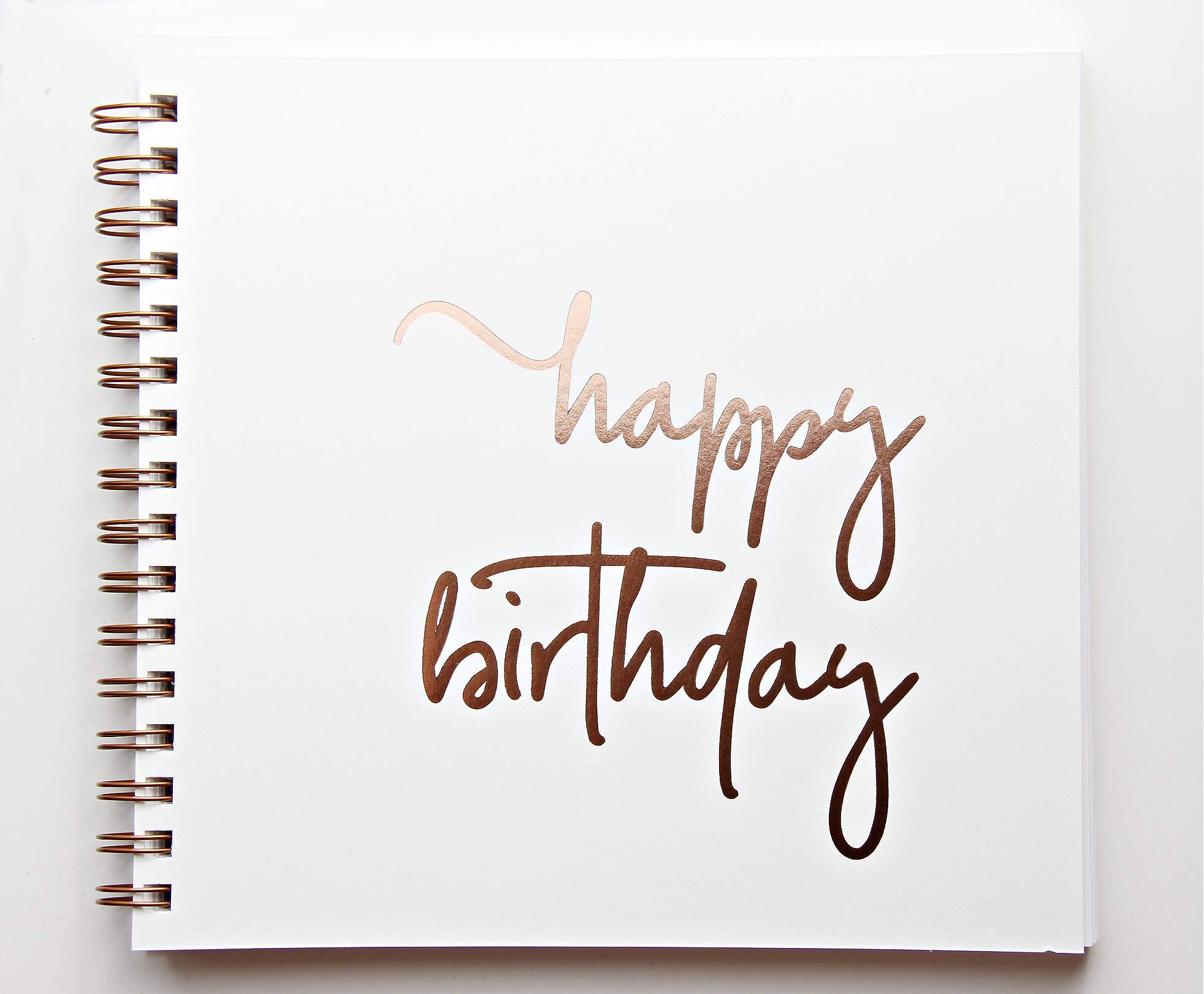Birthday Guestbook for Photobooth Photo Strips | Baby's 1st Birthday Scrapbook & Party Decorations | Kids Birthday Guest Book | Perfect for Birthday Parties, Baby Showers & Memory Keepsakes (White)