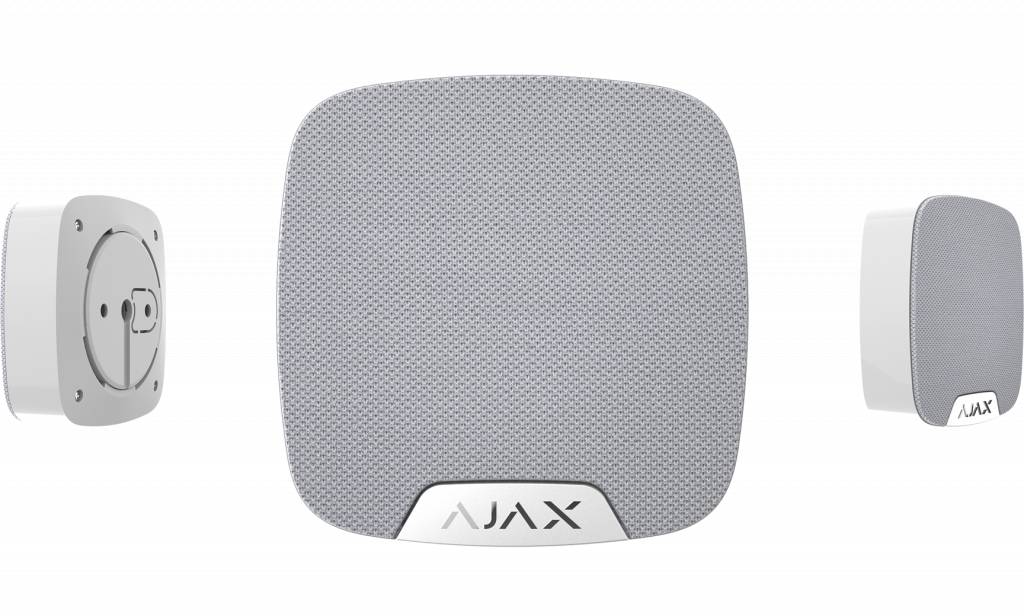 Wireless Alarm System Kit 1 (White) - Home Security & Burglar Protection for House, Apartment, Office