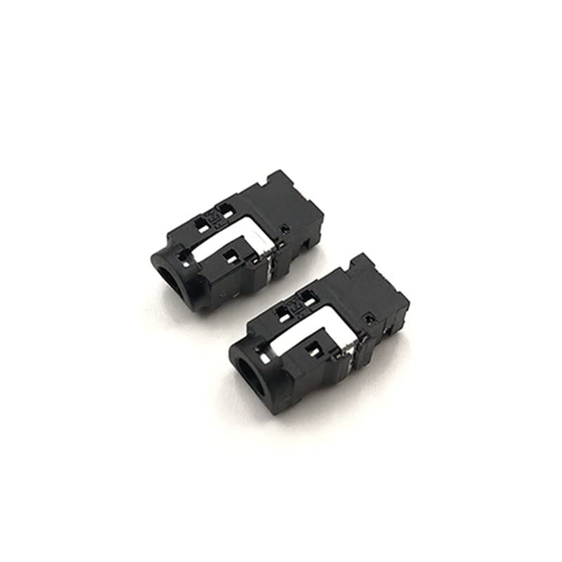 2pcs Replacement Earphone Jack Socket for Nintendo Switch Lite NS Console - Headphone Audio Port Repair Part (Compatible with Switch) - Perfect for Gaming, Travel, and Home Entertainment