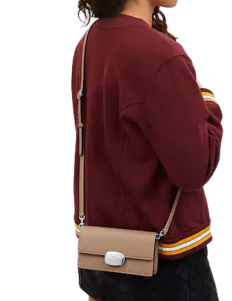 Coach Eliza Small Flap Crossbody Bag - Genuine Leather Shoulder Purse for Women | Perfect for Everyday Use, Date Night & Travel Accessories
