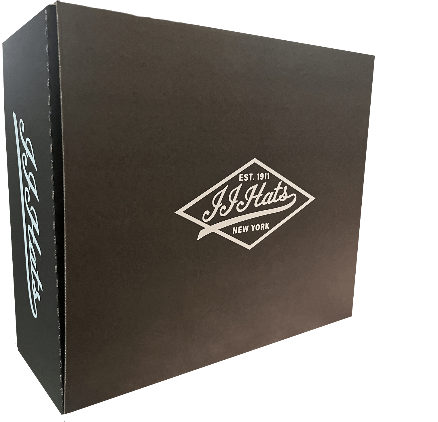 JJ Hats Premium Hat Box - Stylish Storage & Travel Case for Fedoras, Cowboy Hats & Caps - Perfect for Home Organization, Gift Packaging & Travel Accessories
