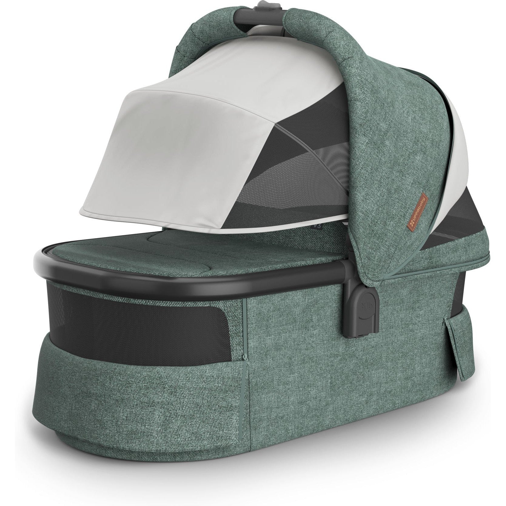 UPPAbaby V3 Bassinet for Vista, Cruz & Ridge Strollers - Lightweight, Portable Baby Bed for Newborns - Perfect for Travel, Home & Outdoor Use