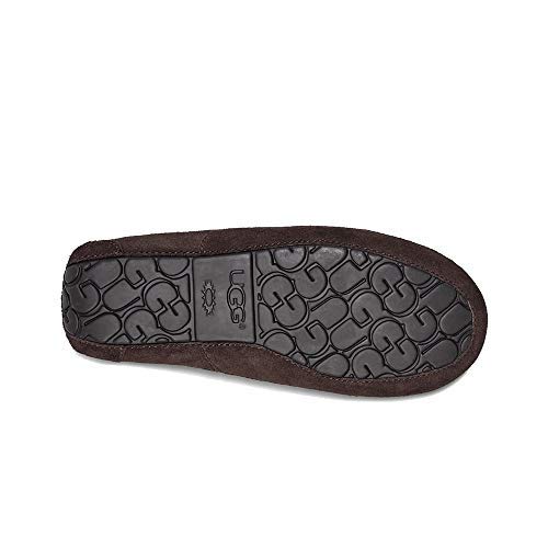 UGG Men's Ascot Slipper - Comfortable Indoor/Outdoor House Shoes with Genuine Sheepskin - Perfect for Lounging, Travel & Cold Weather