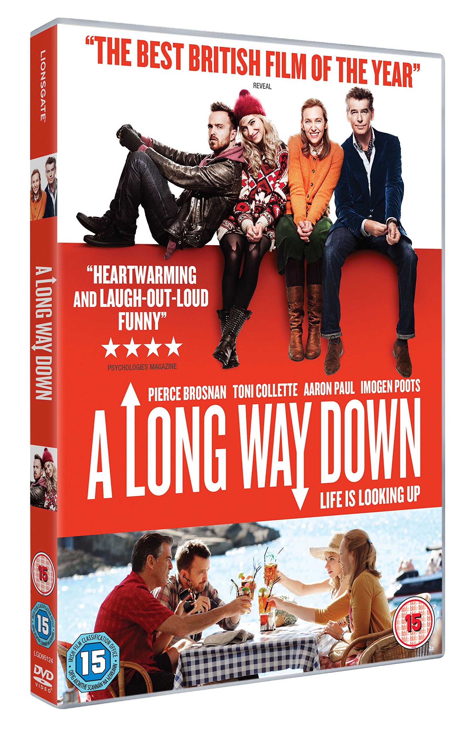 A Long Way Down DVD (2014) - Comedy Drama Film Based on Nick Hornby's Novel | Perfect for Movie Nights & Relaxing Weekends
