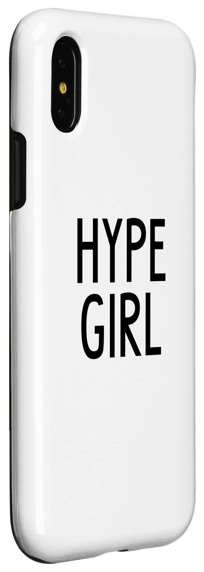 Hype Girl iPhone X/XS Phone Case - Trendy Protective Cover for Girls with Stylish 