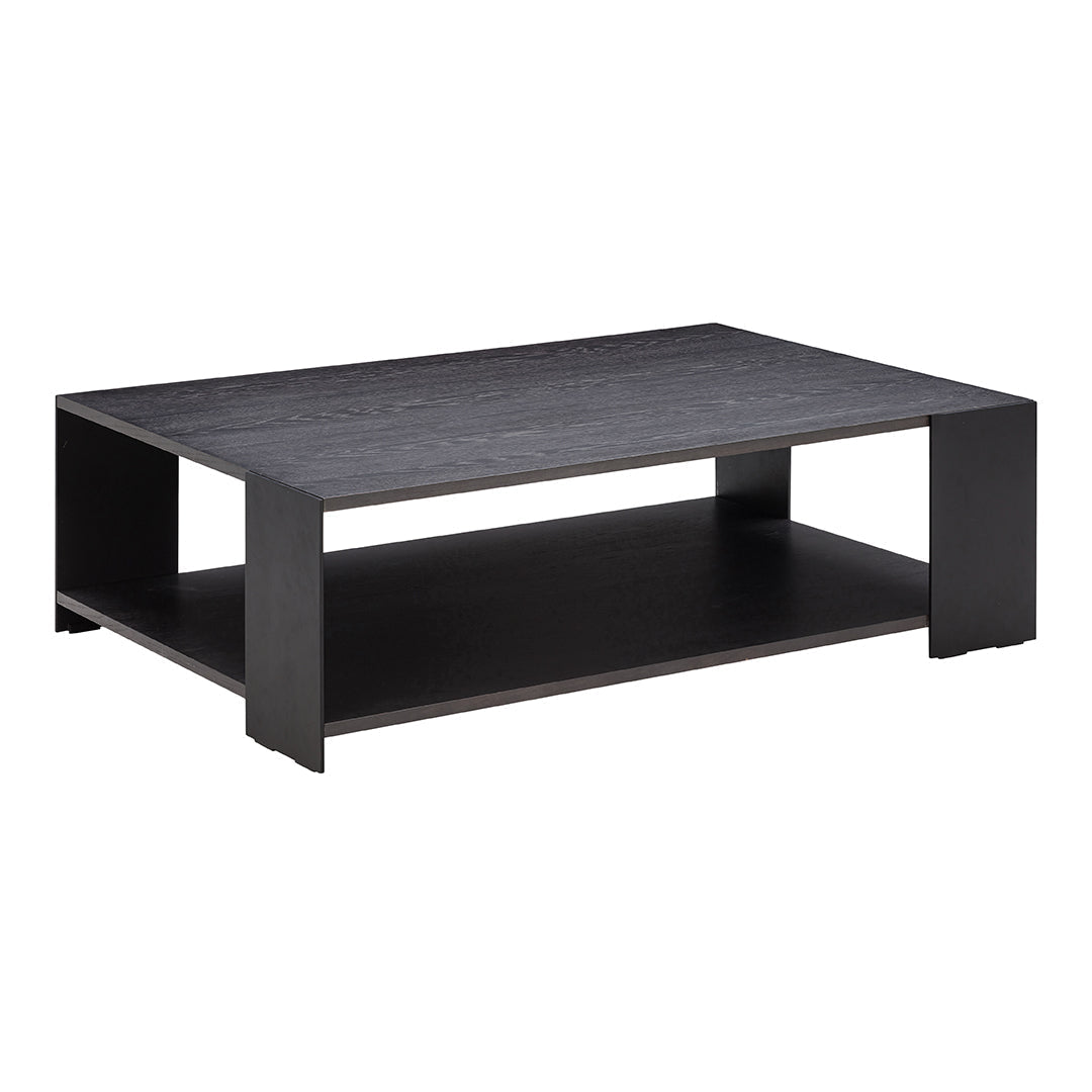 Industrial Style Cinder Block Coffee Table - Modern DIY Furniture for Living Room, Office & Outdoor Use - Sturdy Concrete Block Table (Module 32)