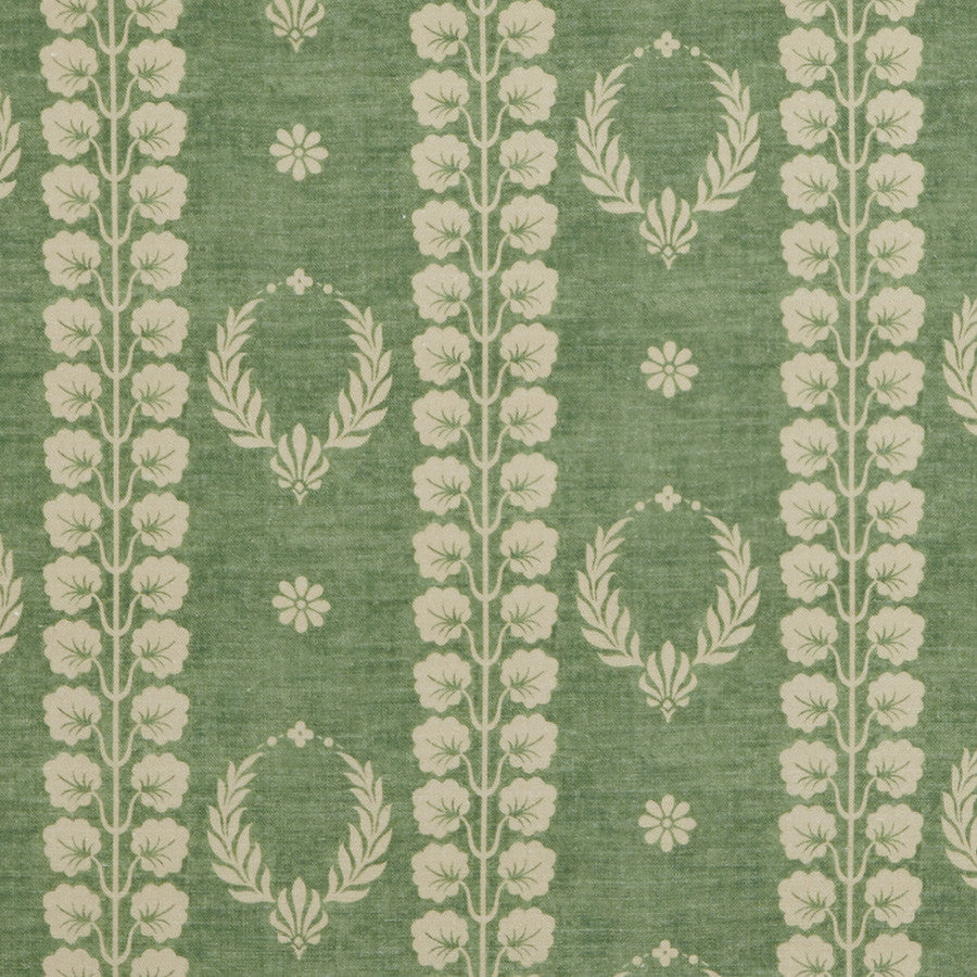 Premium Couronne Linen Fabric Samples in Elegant Fern Green - Perfect for DIY Home Decor, Upholstery, and Craft Projects