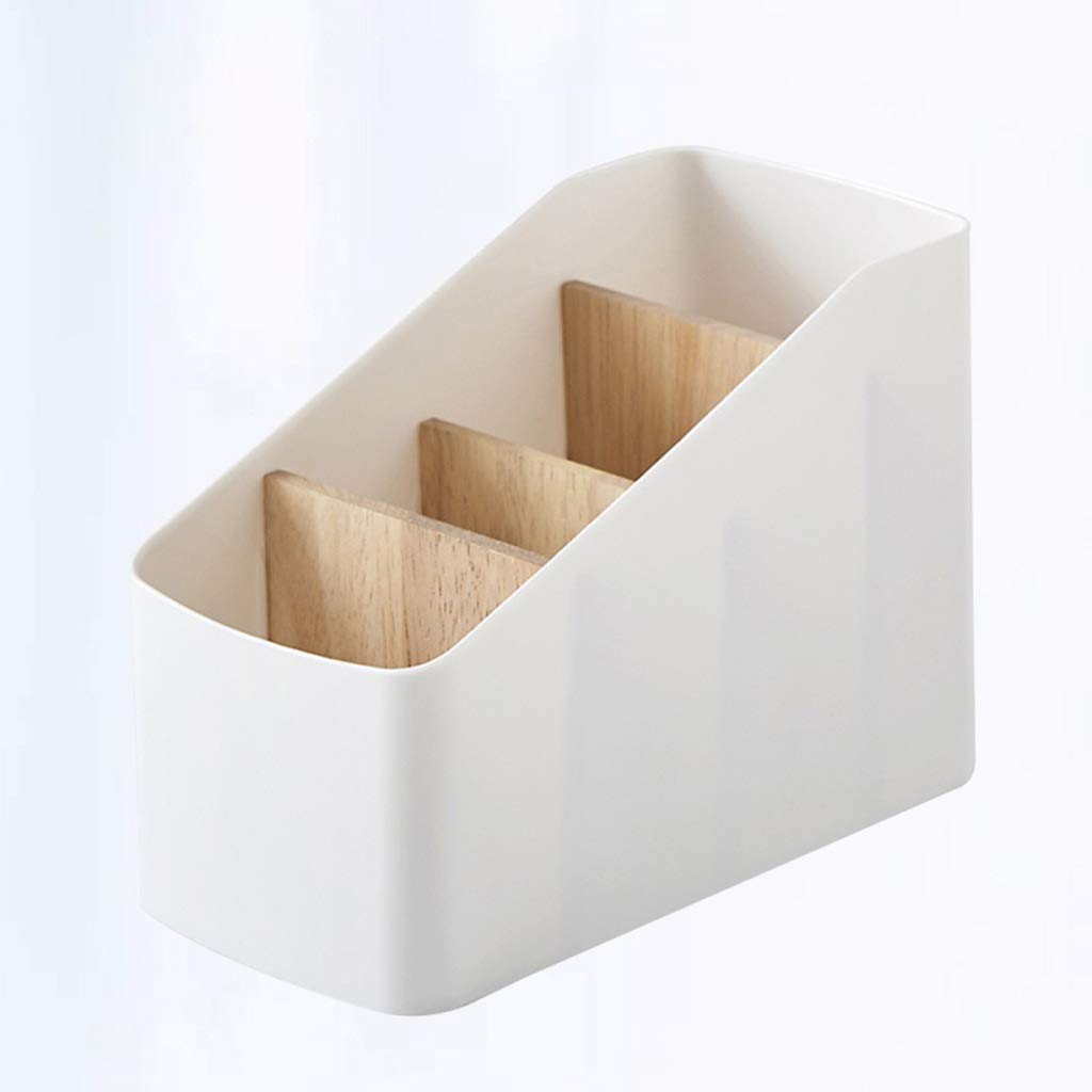 Creative Wooden Desktop Storage Basket - Multi-Compartment Detachable Organizer Box for Home & Office - Perfect for Stationery, Cosmetics, and Office Supplies Organization