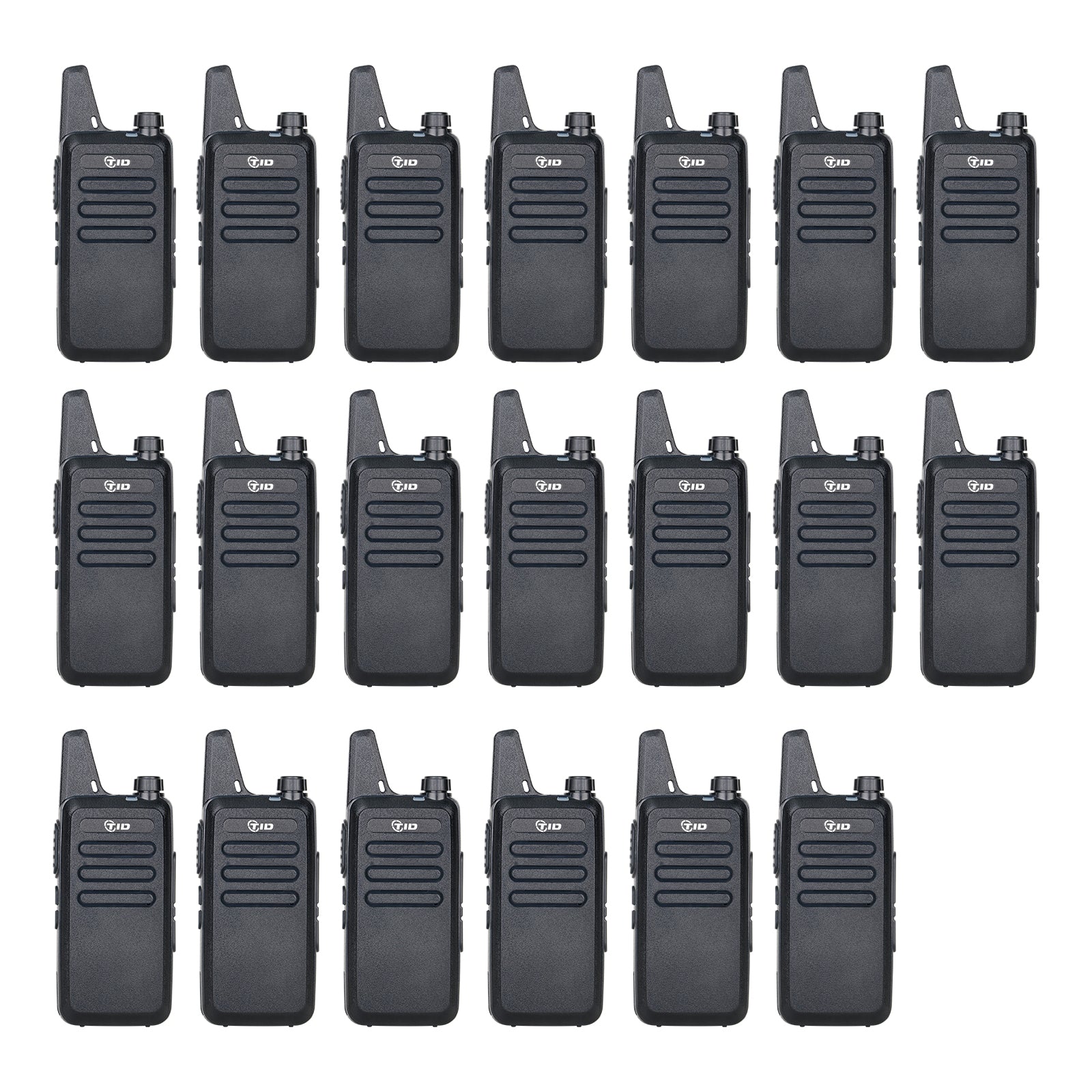 TD M8s 2-Way Radios Walkie Talkies - 10 Pack/20 Pack with VOX Handsfree Function - Long Range Communication for Outdoor Adventures, Construction Sites & Emergency Preparedness
