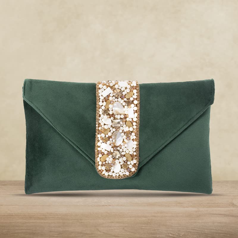 Elegant Indian Potli Bags for Women | Ethnic Beaded Evening Clutch Purse with Drawstring | Perfect for Weddings, Parties & Festive Occasions