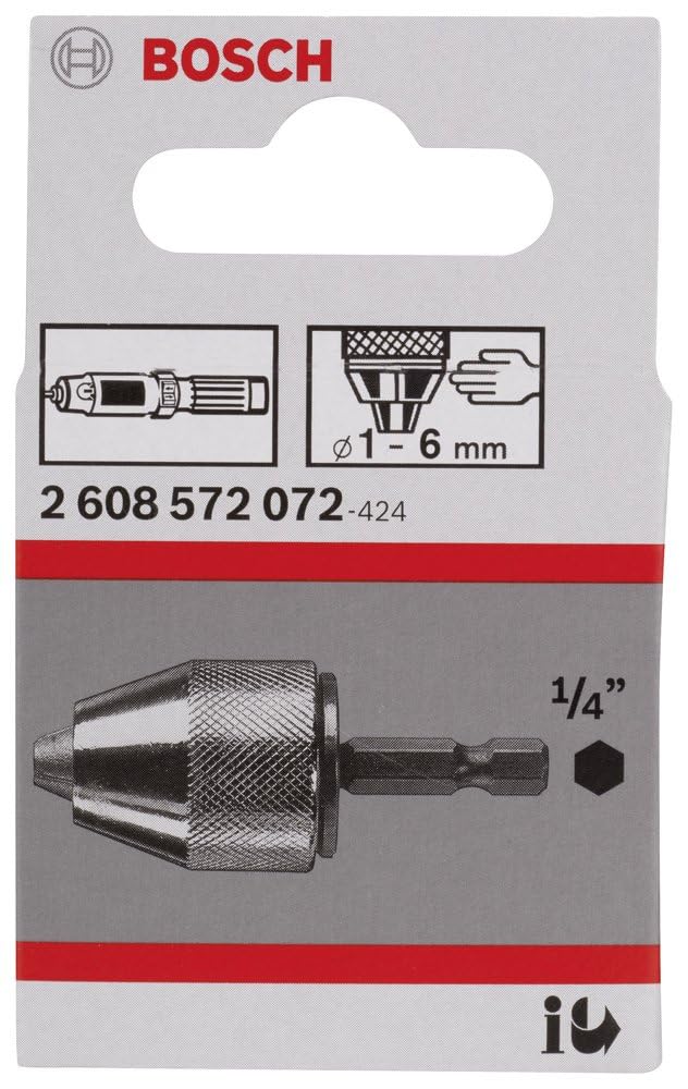 Bosch Portabrocas de Sujeción Rápida 1/4