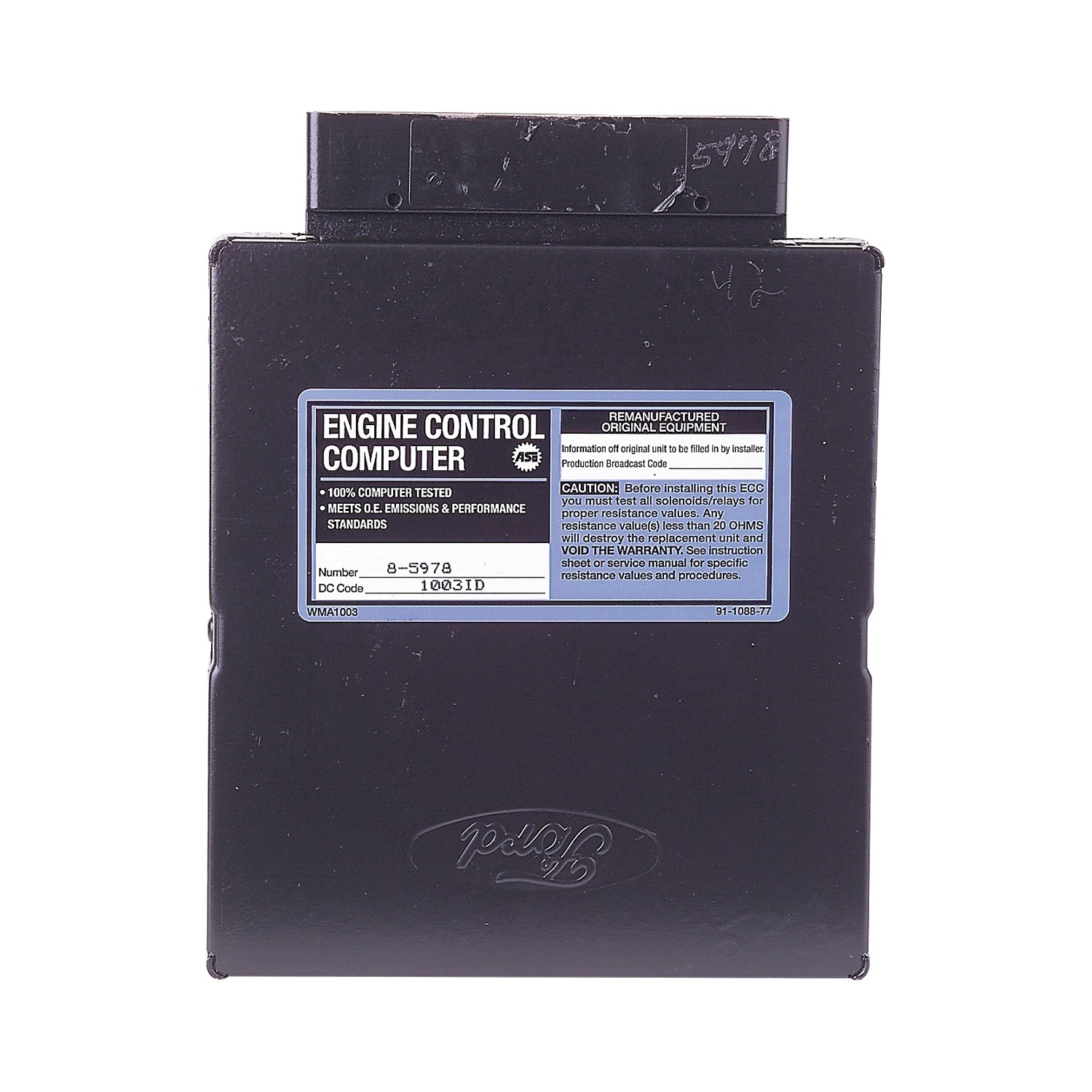 Cardone 78-5978 Remanufactured Ford PCM Engine Computer - Compatible with Ford F150, F250, E150, E250 | Perfect for Engine Performance & Diagnostics