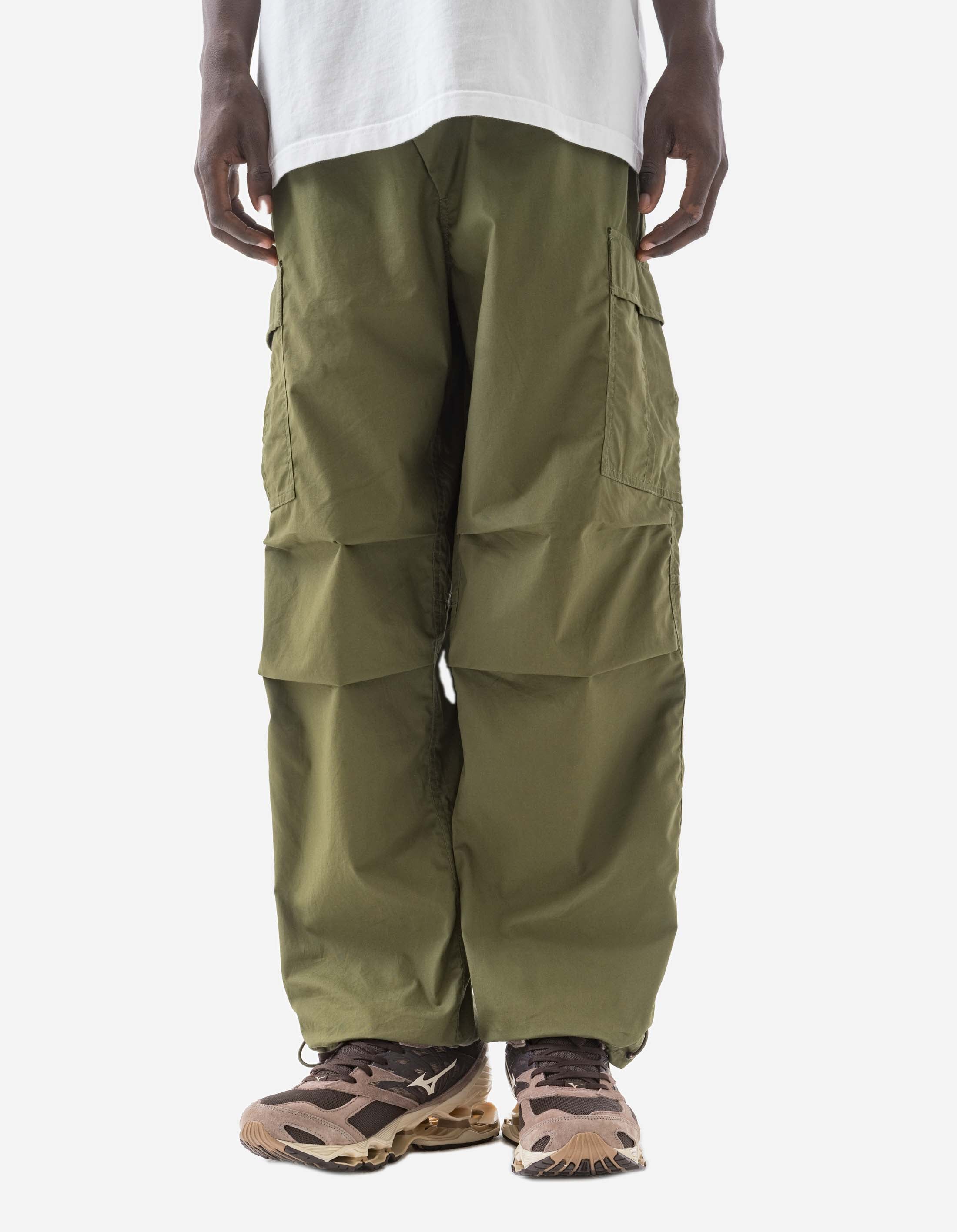5307 Asym Cargo Track Pants - Olive OG 107F Military Style Joggers for Men | Comfortable Workout & Casual Streetwear Pants for Outdoor Activities, Gym, and Everyday Wear