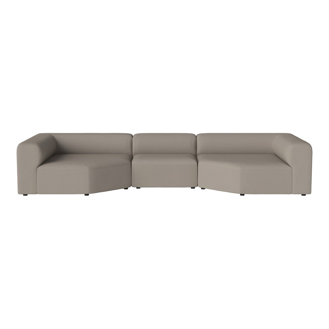 Angle 3-Seater Corner Sofa with Large Chaise Lounge - Perfect for Living Room, Family Room & Modern Home Decor