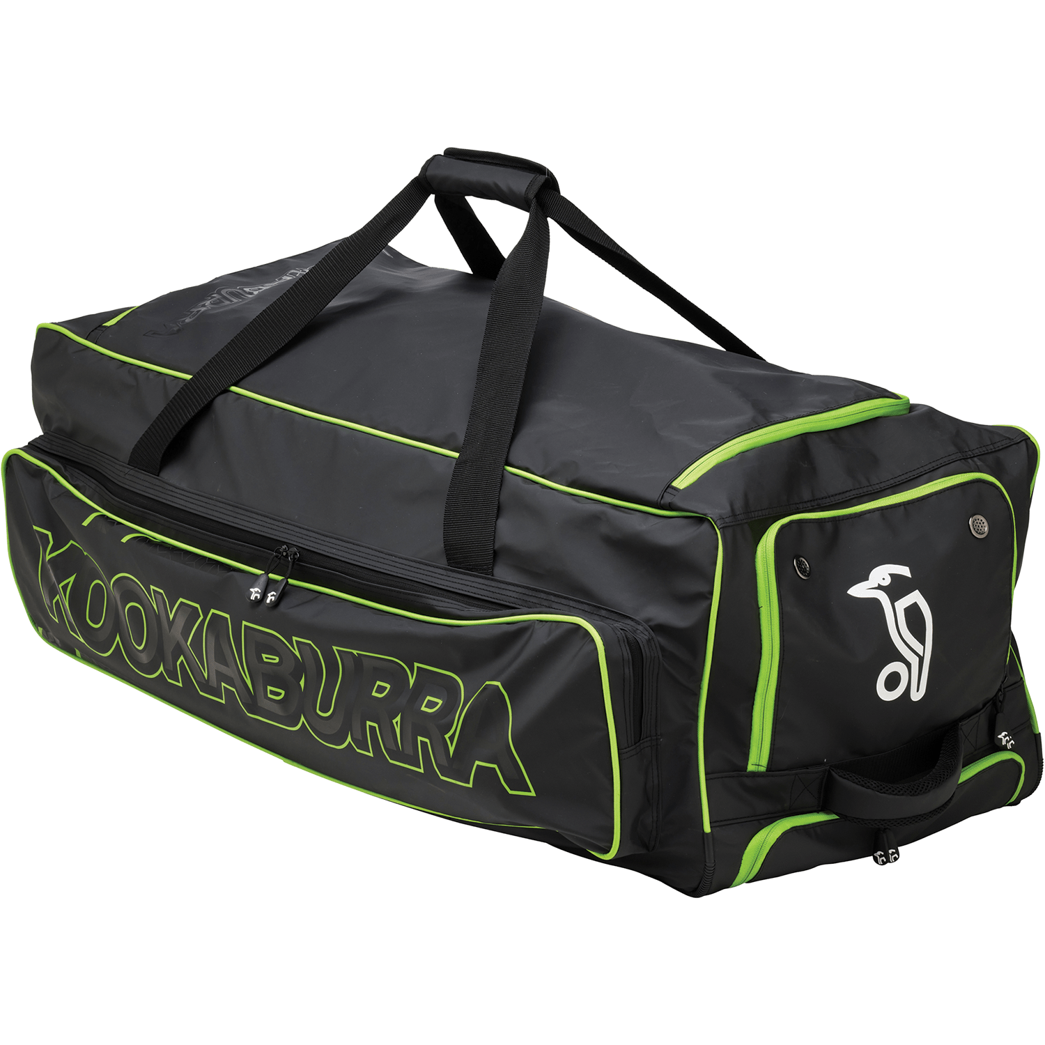 Kookaburra Pro Players 1.0 Wheelie Cricket Kit Bag - Premium Cricket Equipment for Professional Players | Perfect for Training, Matches & Travel