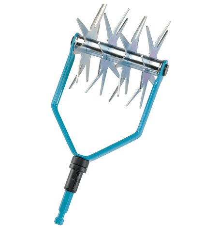 Gardena Combisystem Star Tiller - Heavy Duty Garden Cultivator for Soil Aeration & Weed Control | Perfect for Home Gardening, Landscaping & Small Farm Use