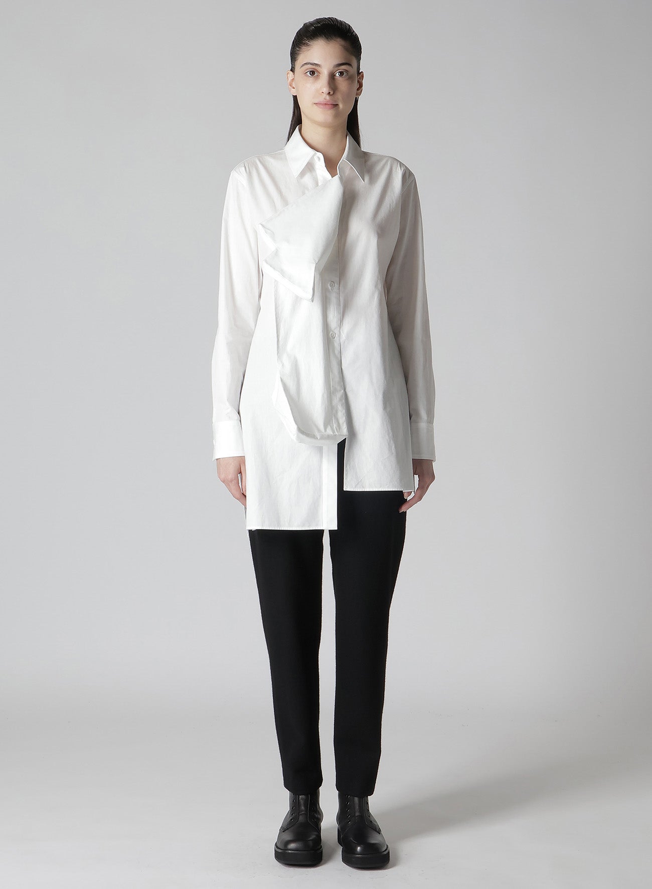 Premium Cotton Broad L Box Detail Blouse for Women - Elegant & Comfortable Tops for Work, Office, and Casual Outings