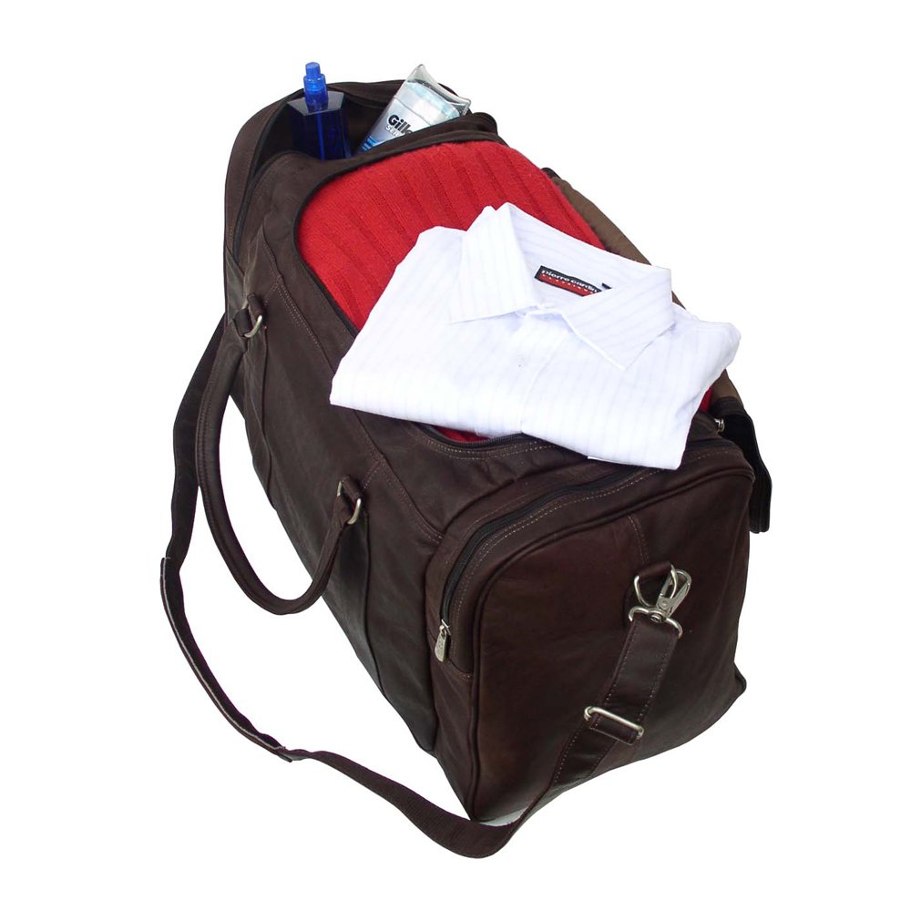 Classic Weekend Carry-On Luggage - Chocolate Brown One Size Suitcase for Travel, Business Trips & Short Getaways
