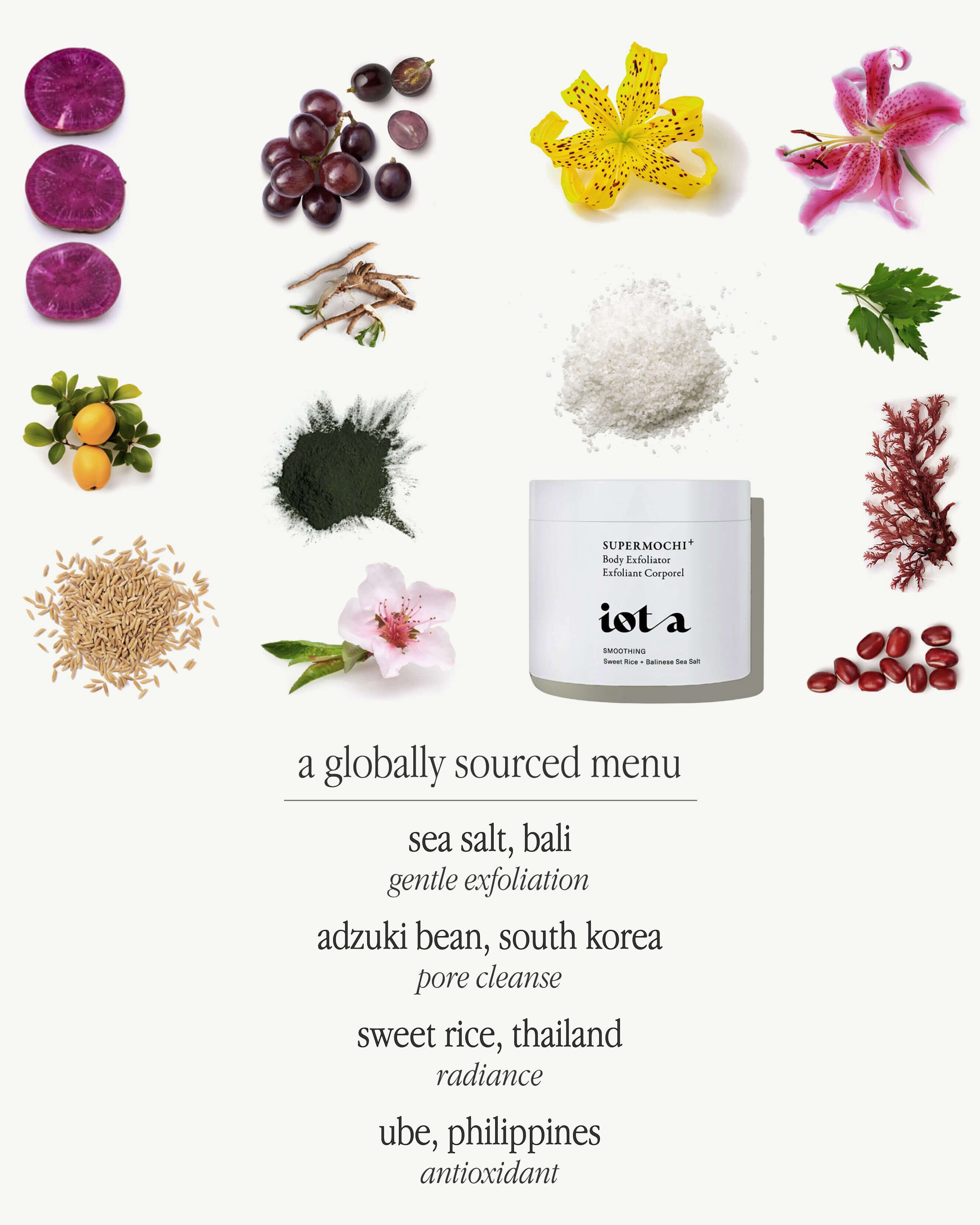 SuperMochi Exfoliating Body Scrub - Gentle Skin Polish for Smooth & Glowing Skin - Perfect for Dry Skin & Pre-Shave Exfoliation - Spa & Home Skincare Routine