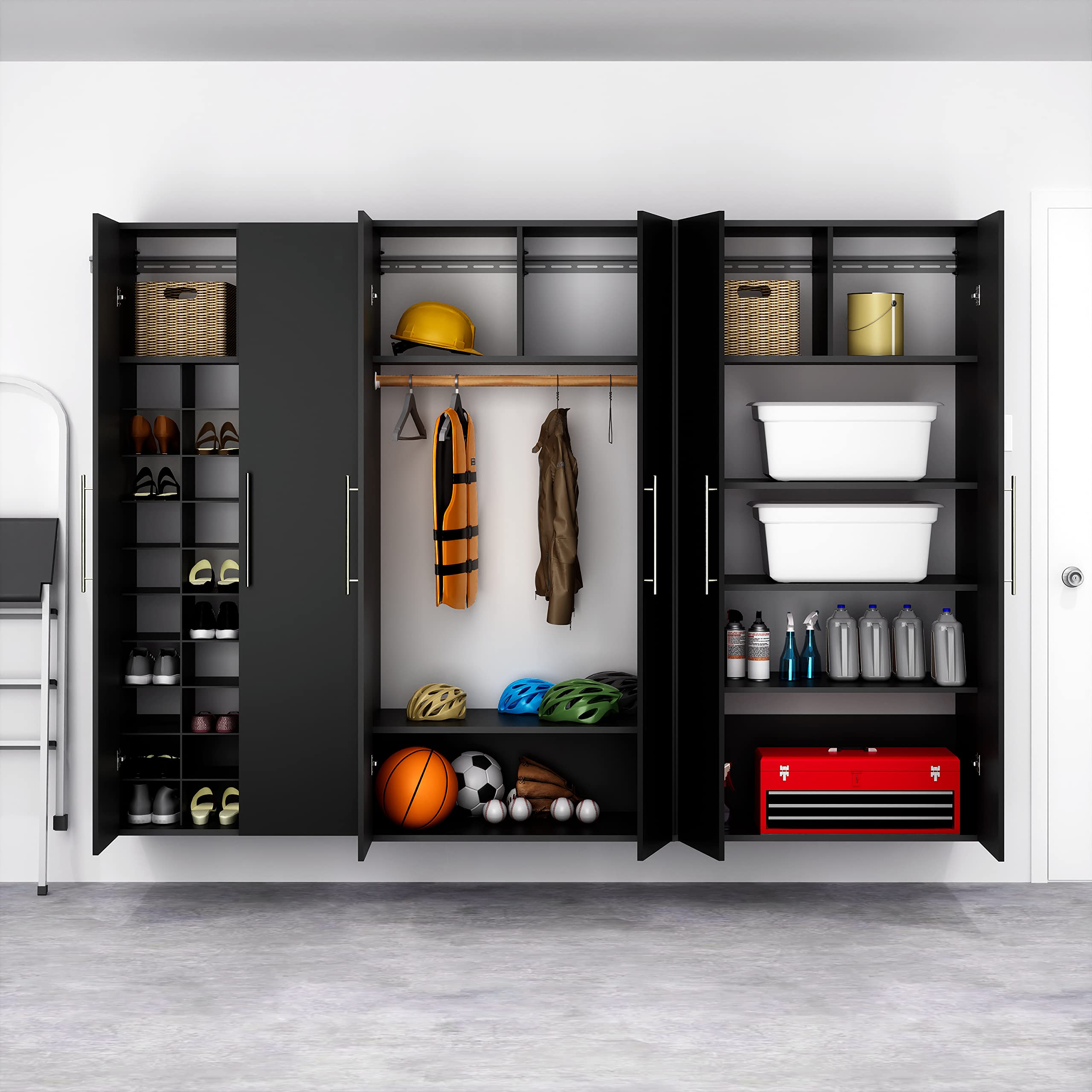 Space-Saving HangUps Storage Cabinet - Organize Clothes, Toys & Home Essentials | Perfect for Bedroom, Closet & Kids Room Organization